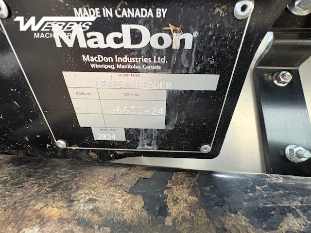 2024 MacDon FD245 Header Combine