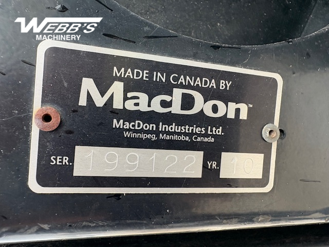 2010 MacDon M150 Windrower
