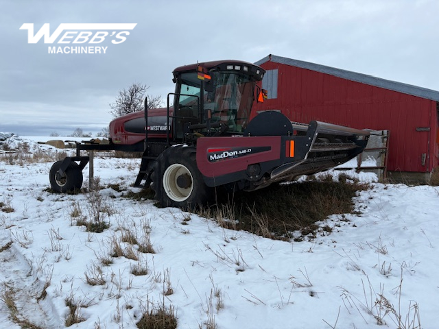 2010 MacDon M150 Windrower