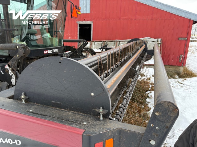 2010 MacDon M150 Windrower