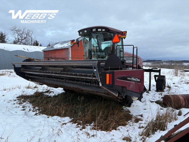 2010 MacDon M150 Windrower