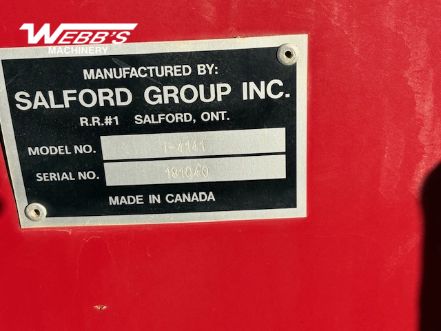 2018 Salford I-4141 Vertical Tillage