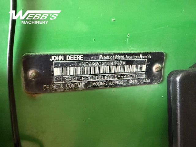 2006 John Deere 4920 Sprayer/High Clearance