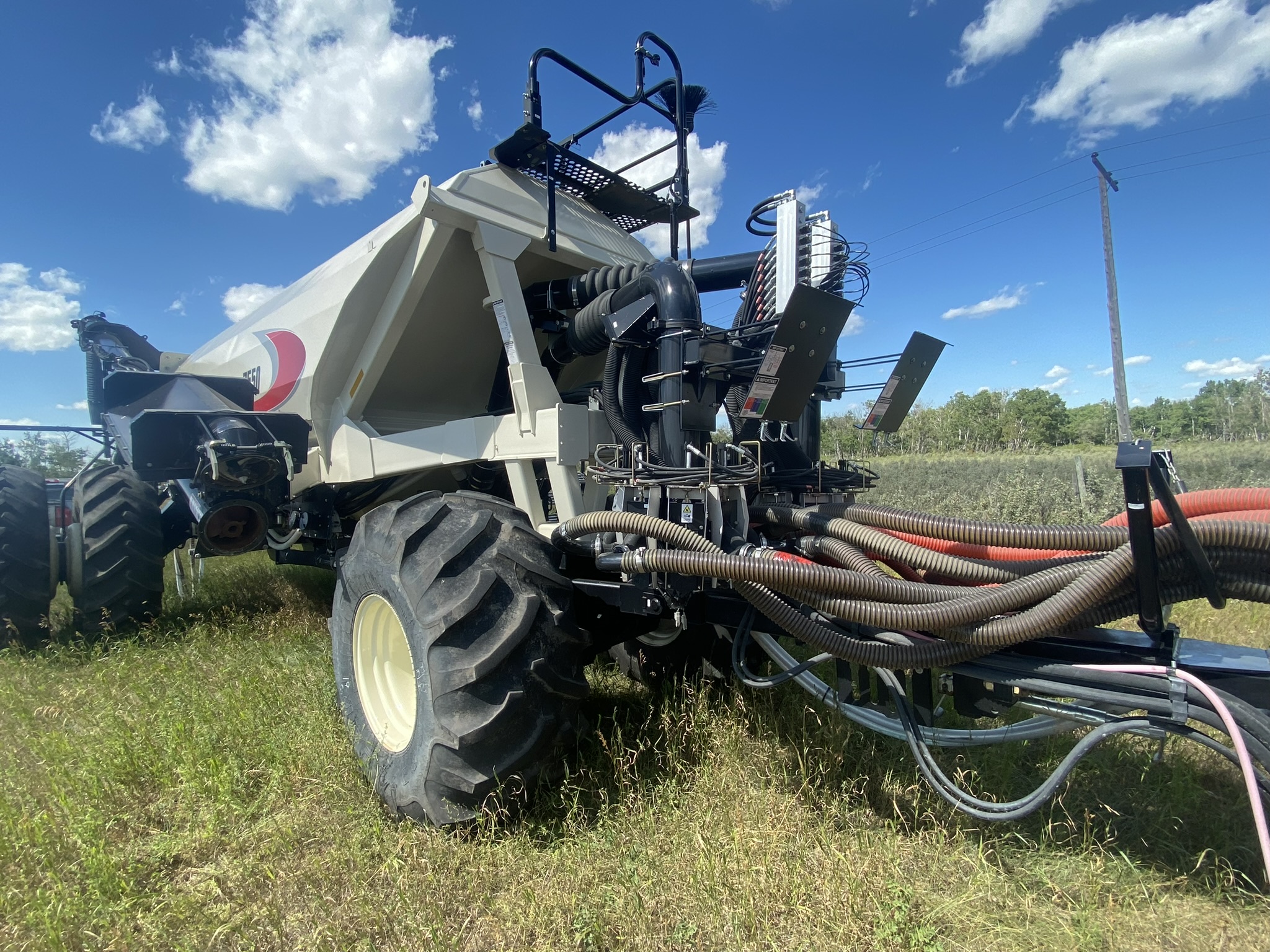 2019 Bourgault 3320-66-10 Air Drill & 2020 7550 Air Tank/Cart Air Drill