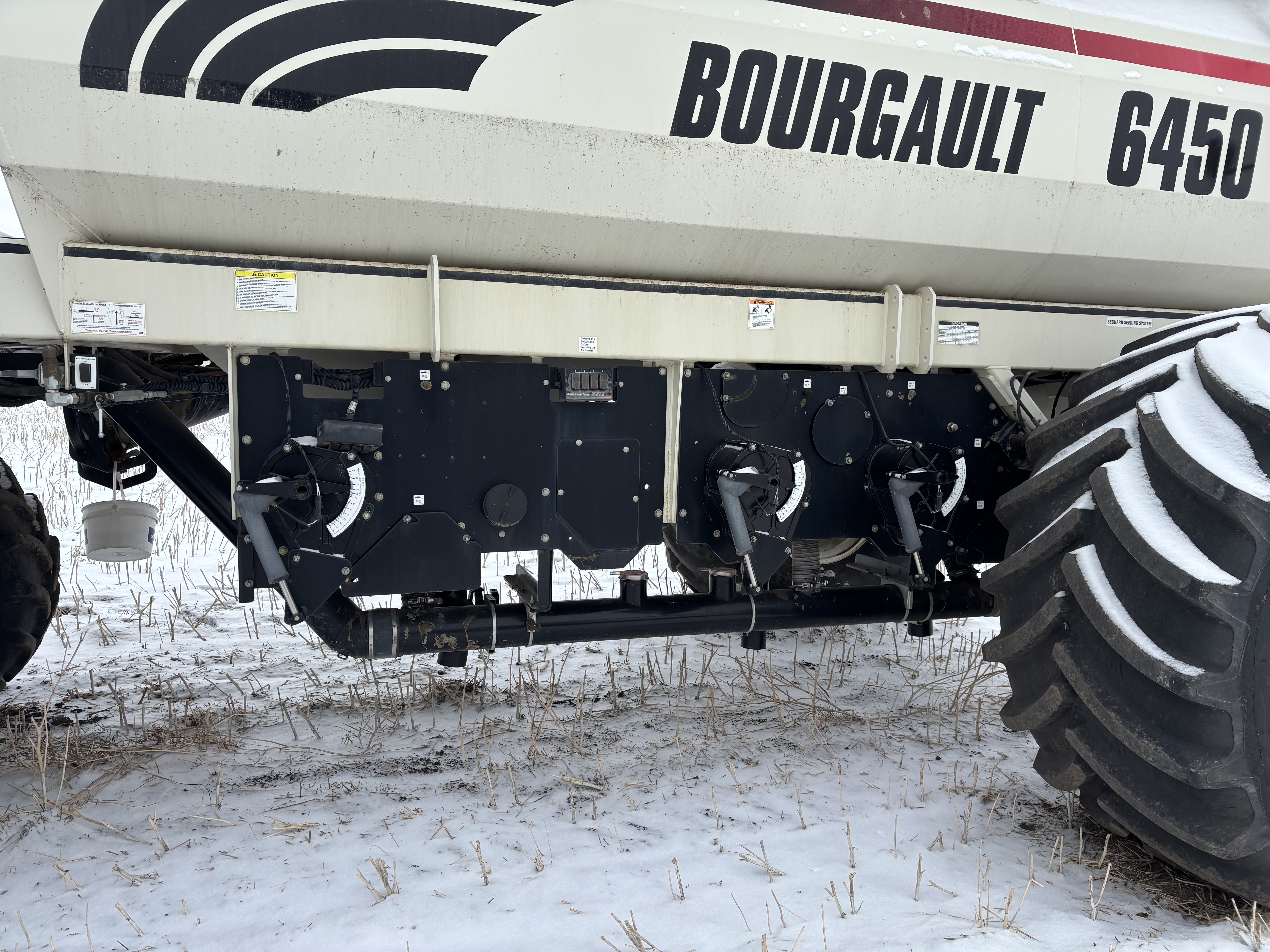 2018 Bourgault 3320-66-10 & 2010 6450 Air Drill