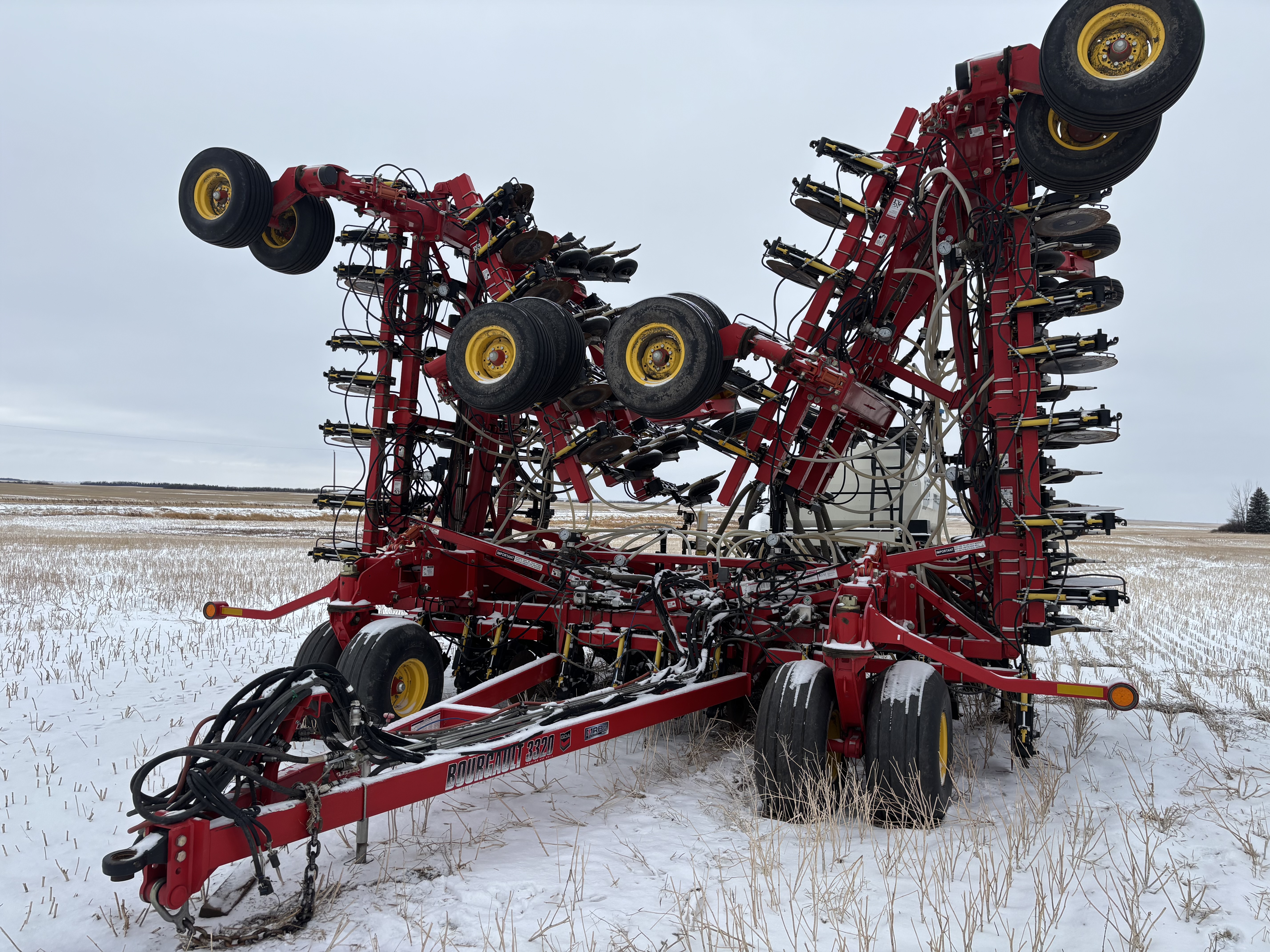 2018 Bourgault 3320-66-10 & 2010 6450 Air Drill