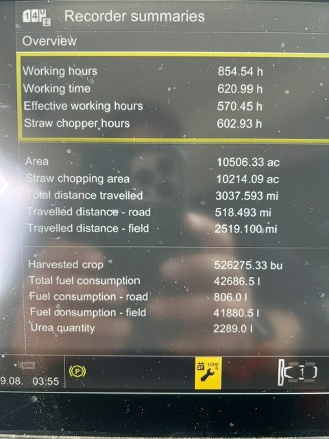 2022 CLAAS 8600 Combine