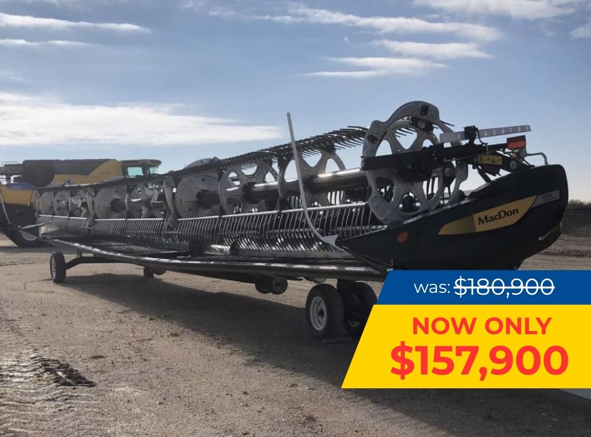 2022 MacDon FD250 Header Draper Flex
