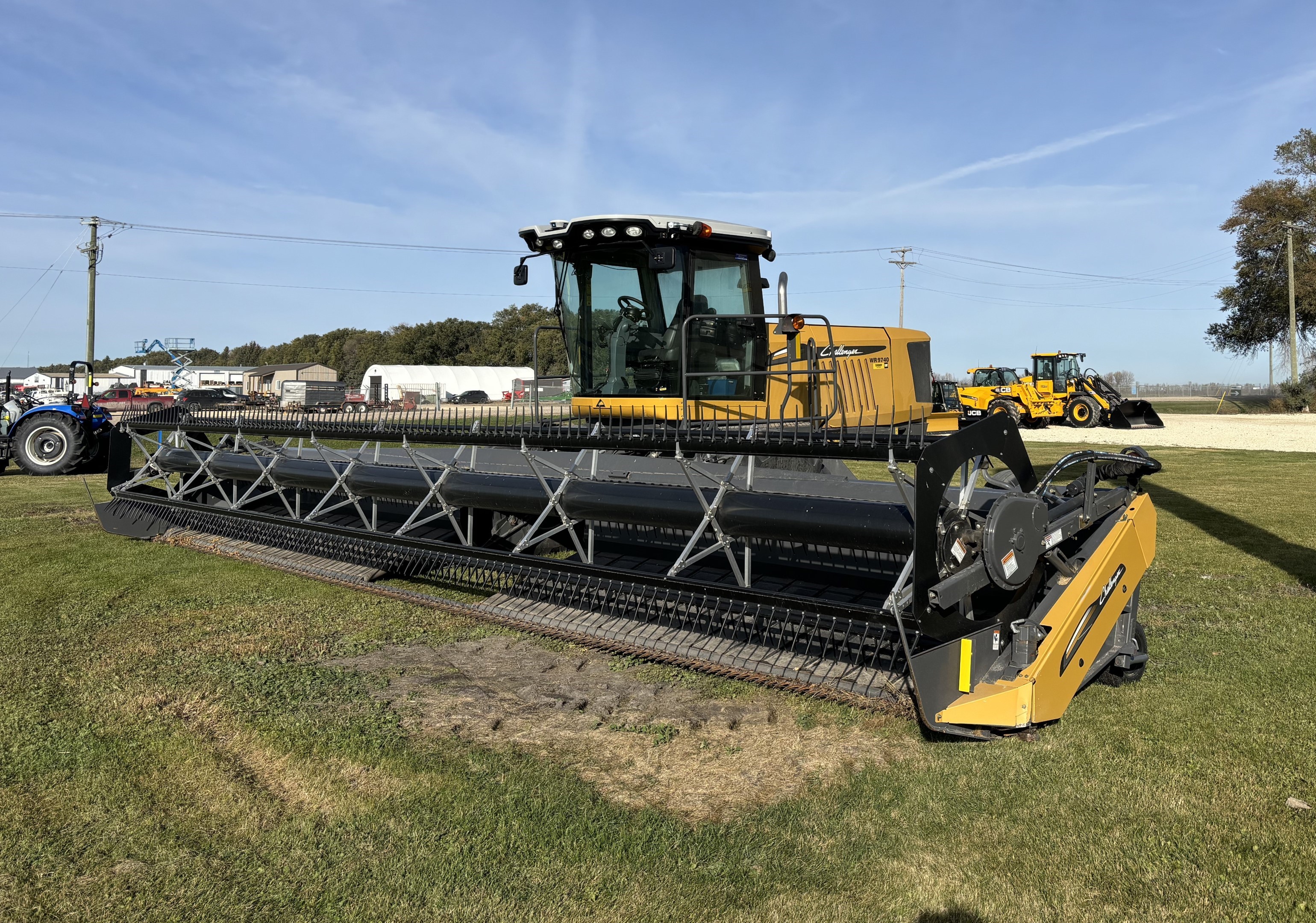 2012 Challenger WR9740 Windrower