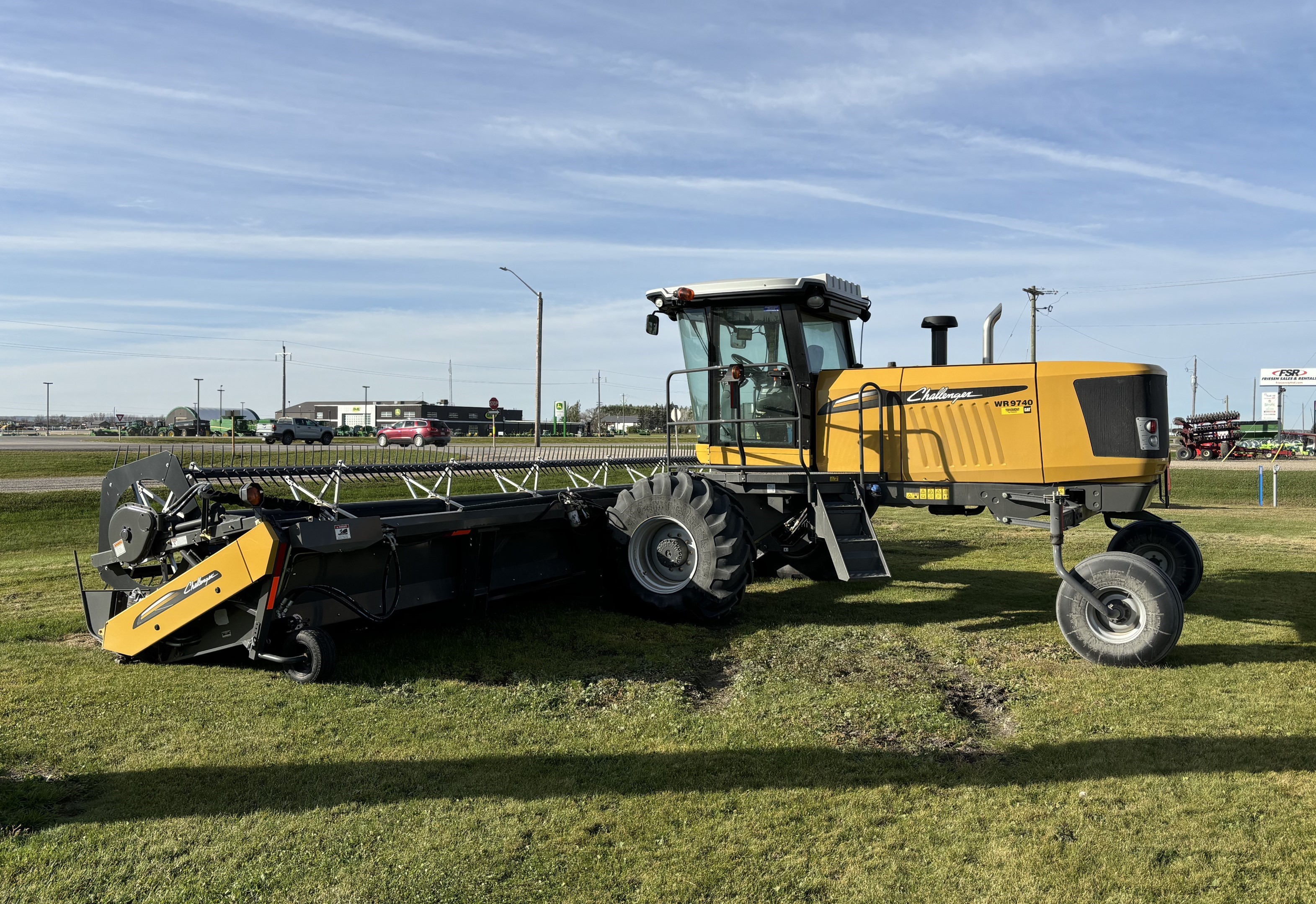 2012 Challenger WR9740 Windrower