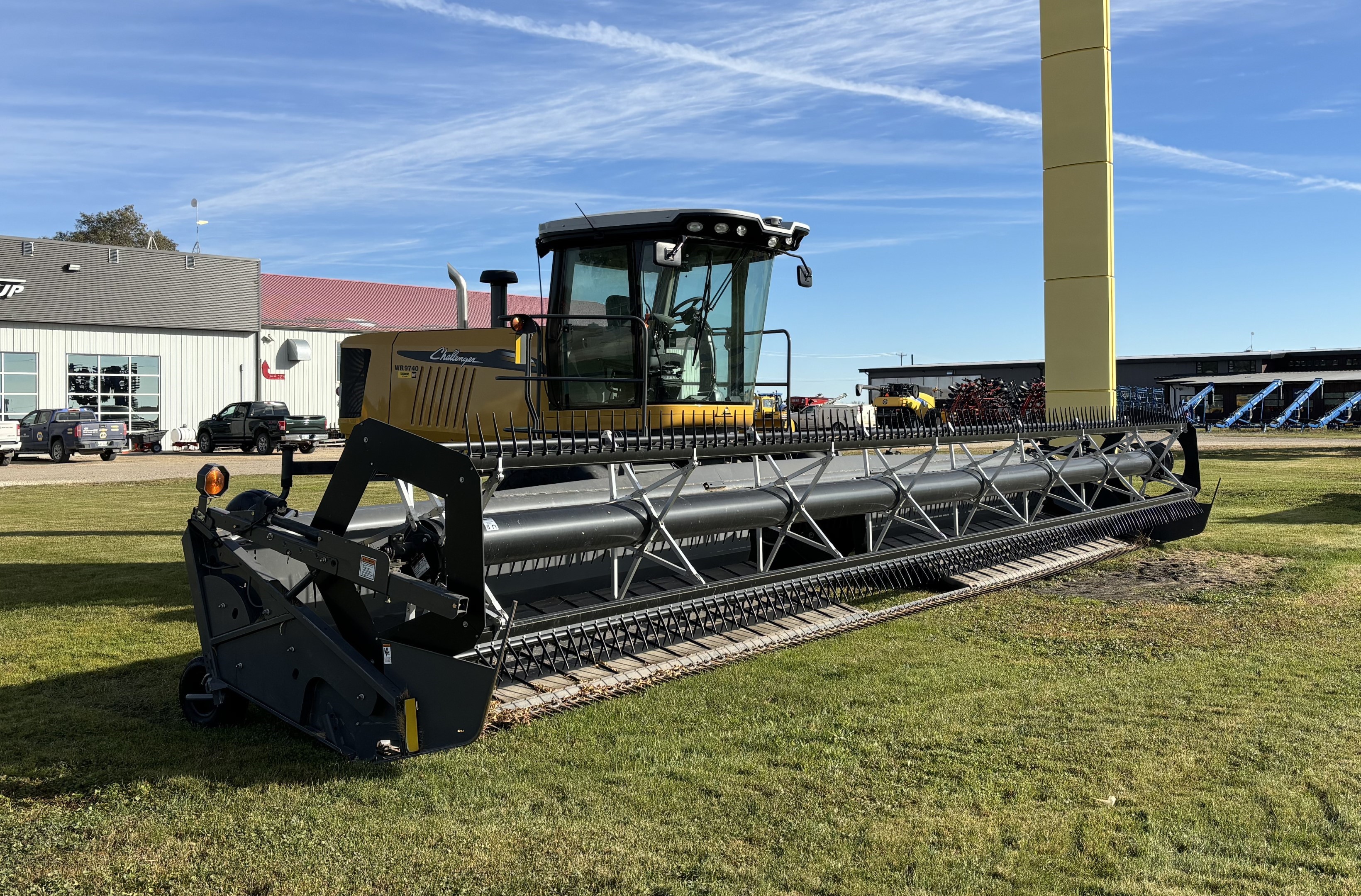 2012 Challenger WR9740 Windrower