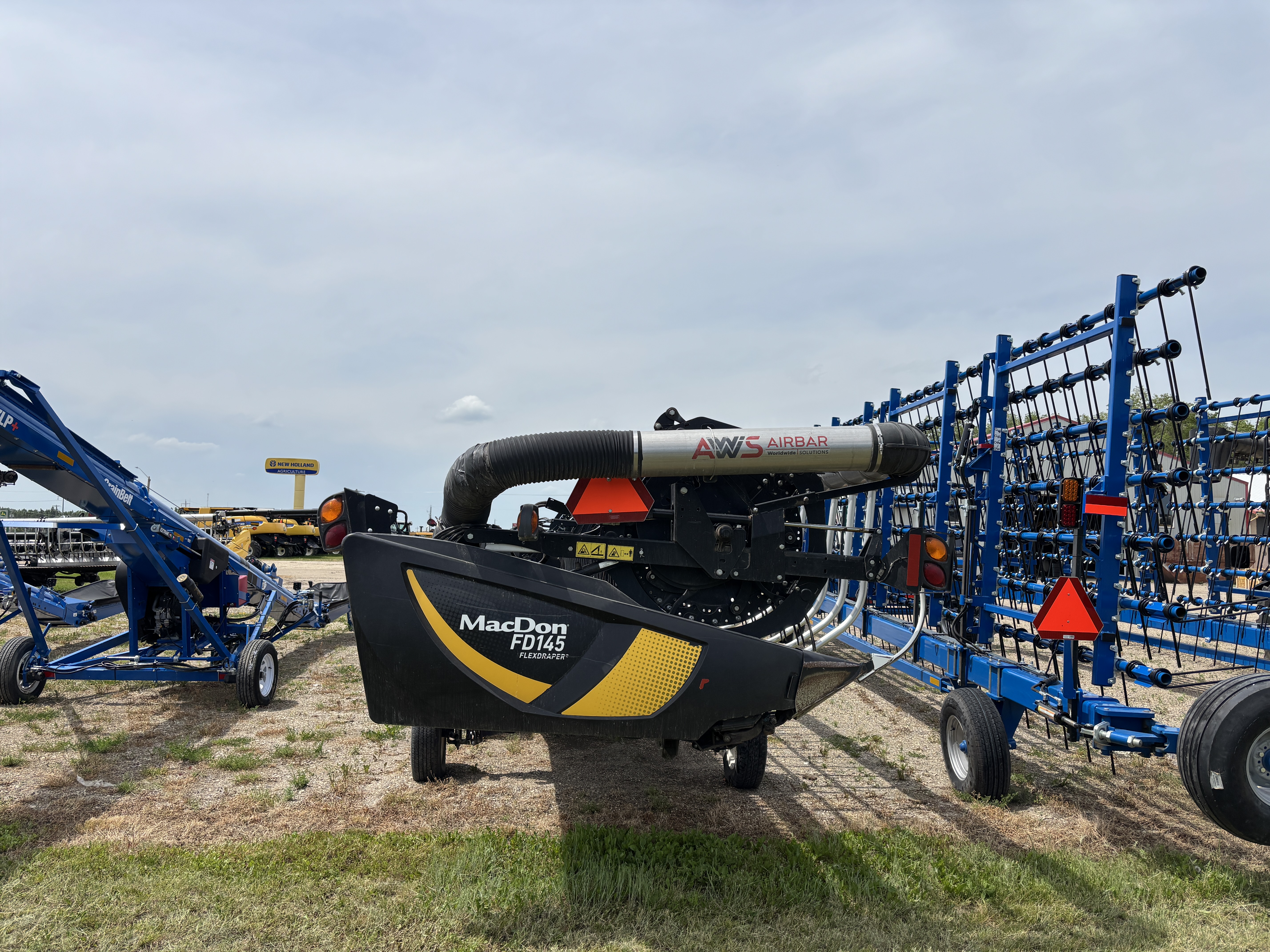 2018 MacDon FD145 Header Draper Flex