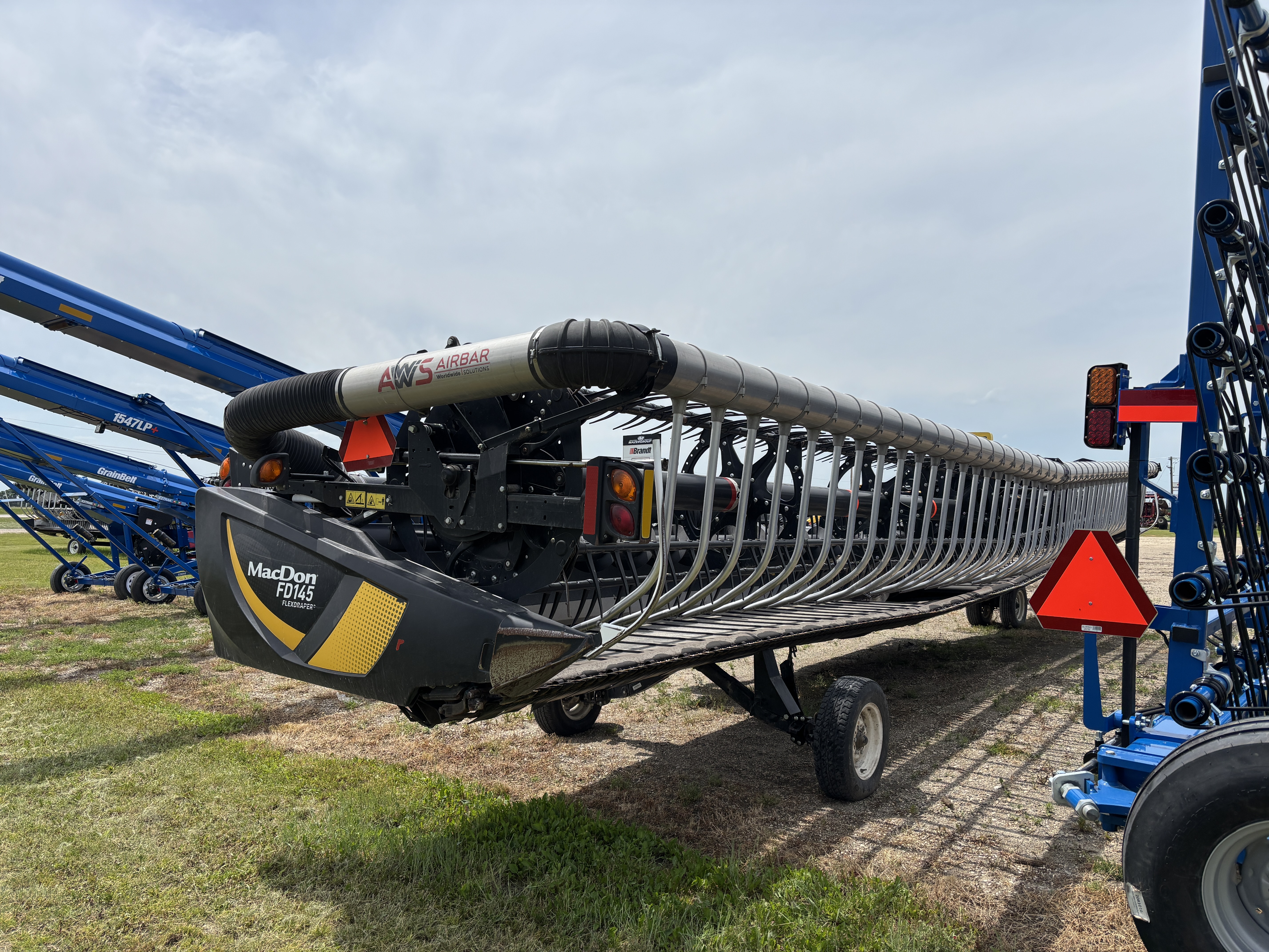 2018 MacDon FD145 Header Draper Flex