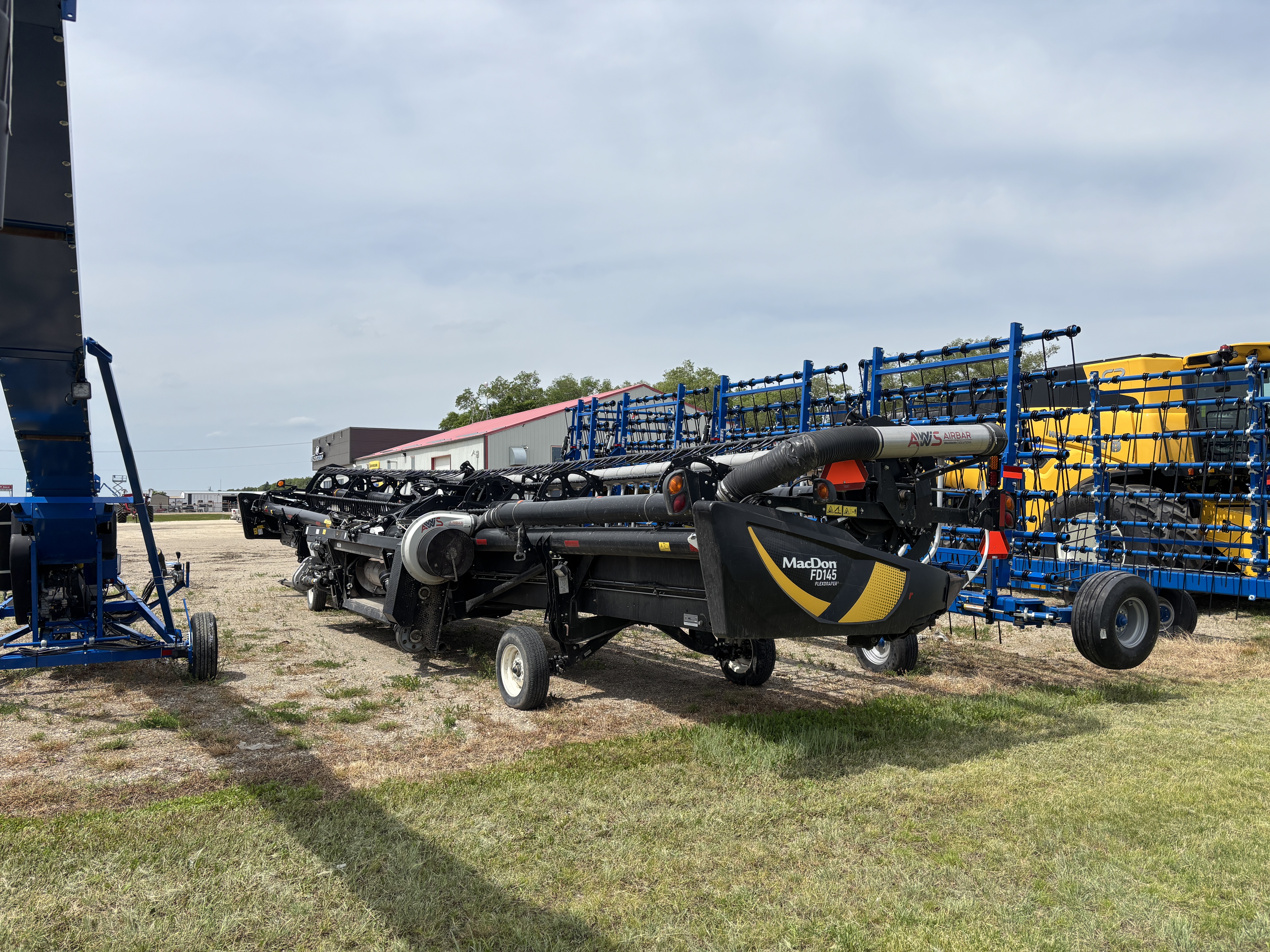 2018 MacDon FD145 Header Draper Flex