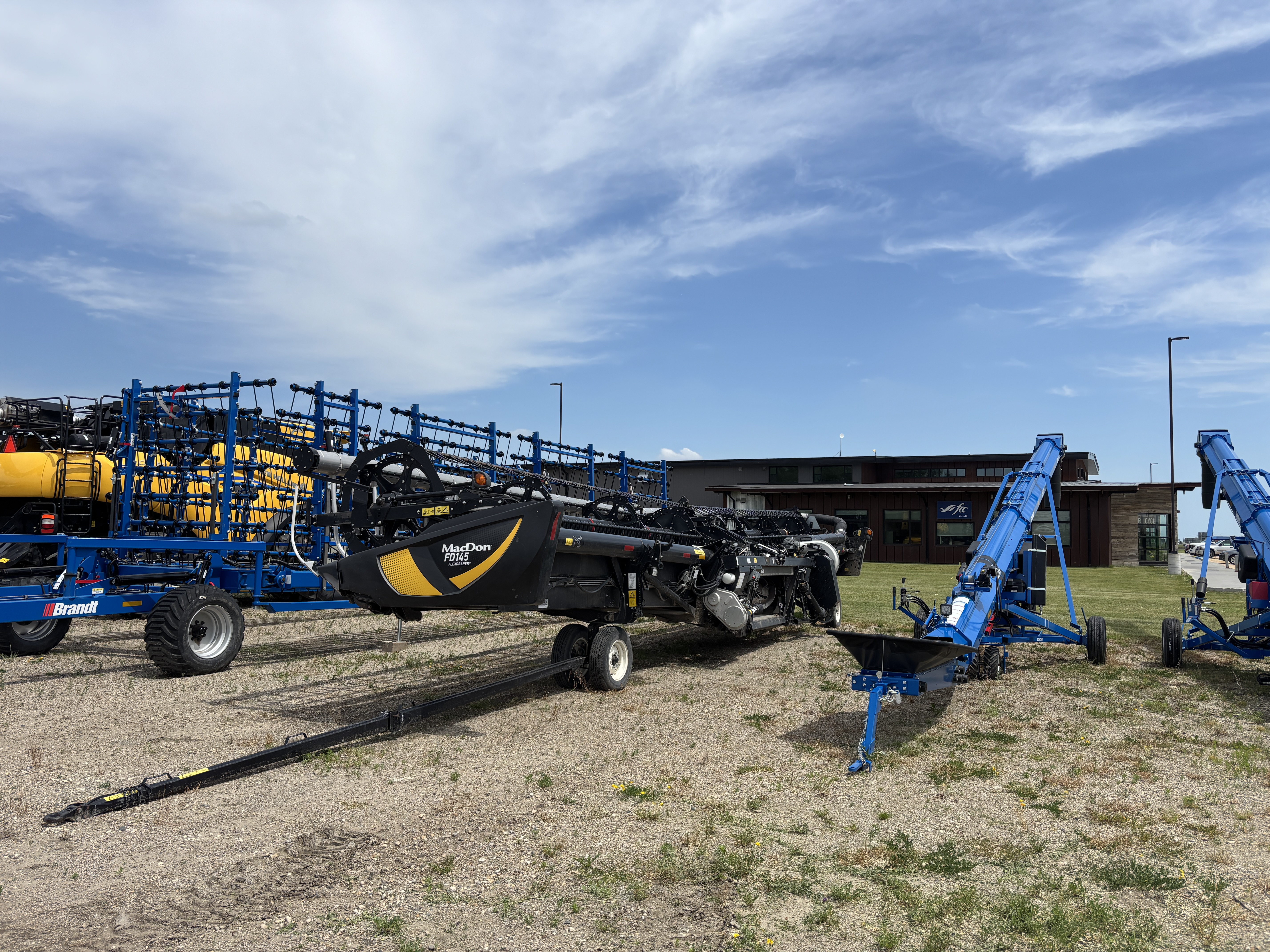 2018 MacDon FD145 Header Draper Flex