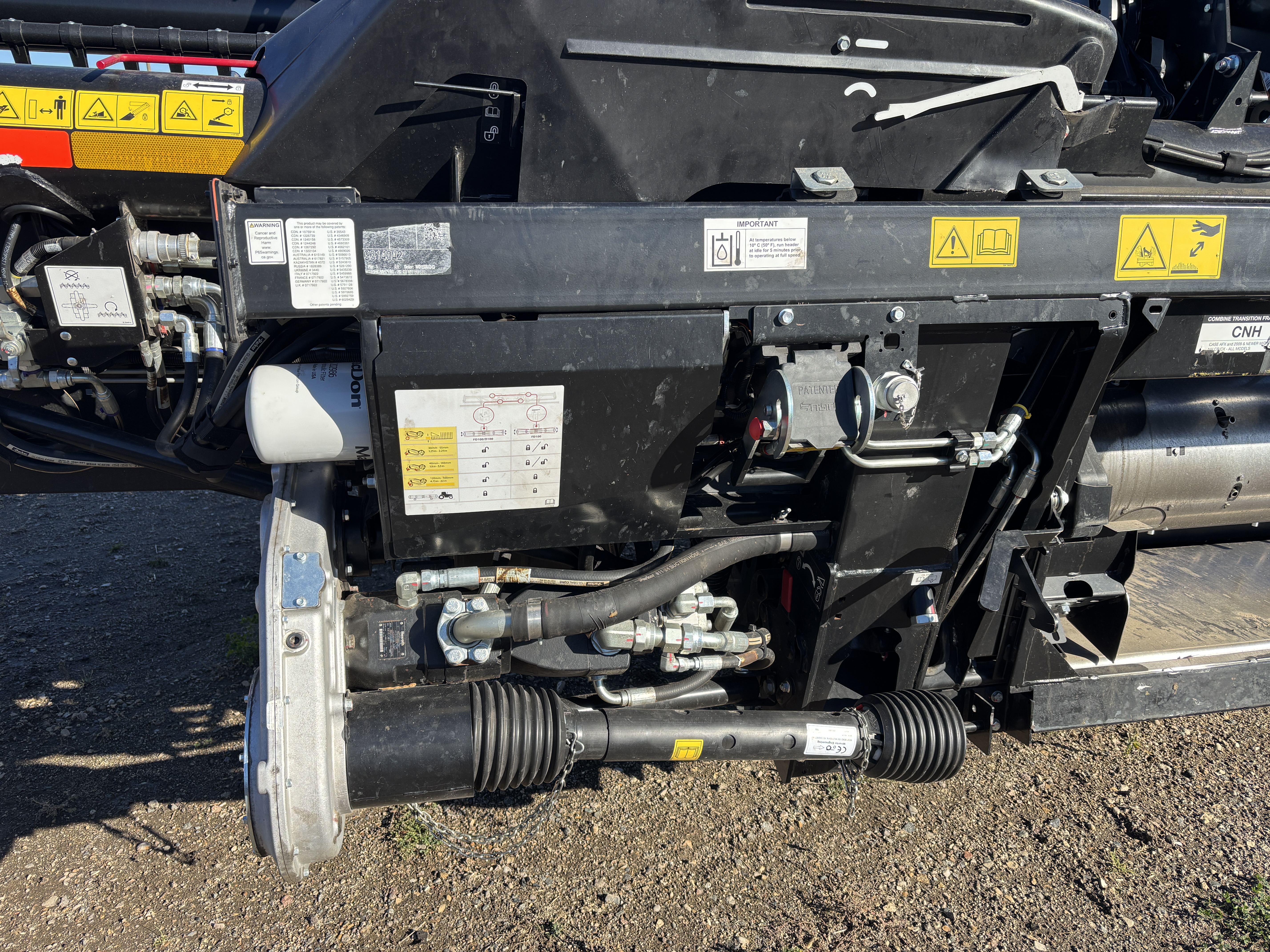 2019 MacDon FD140 Header Draper Flex