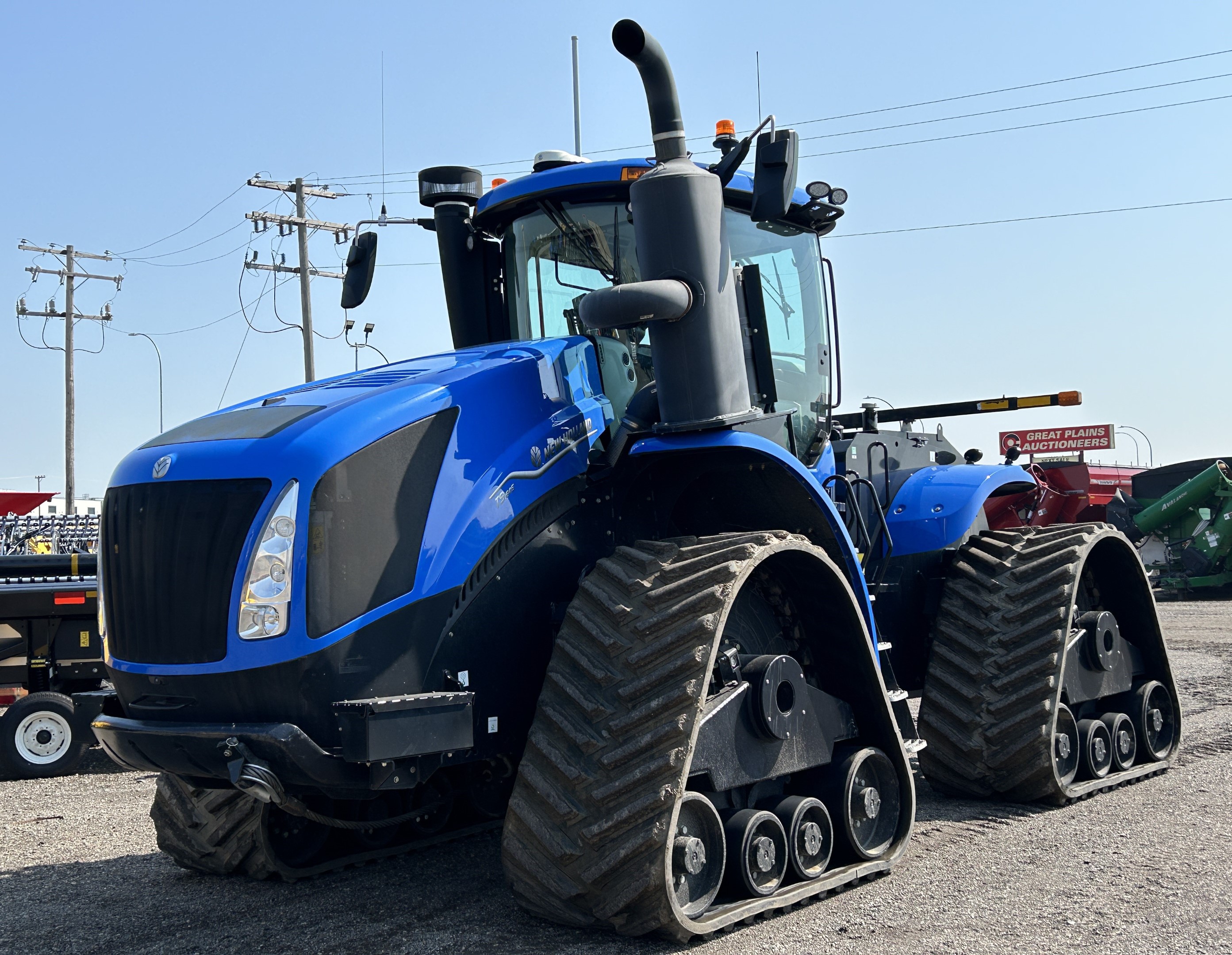 2021 New Holland T9.645 Tractor Rubber Track