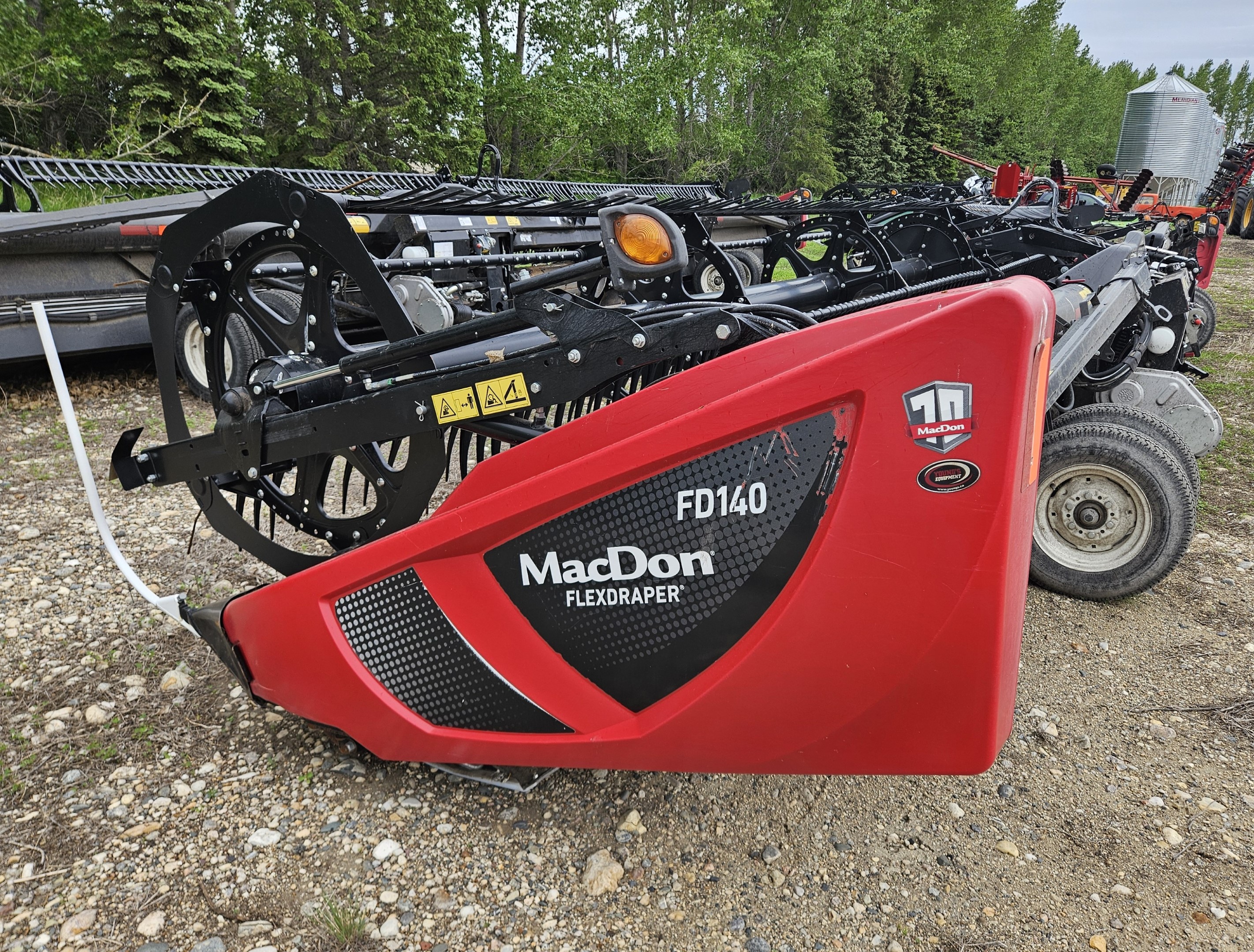 2019 MacDon FD140 Header Draper Flex