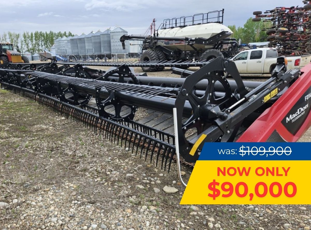 2019 MacDon FD140 Header Draper Flex