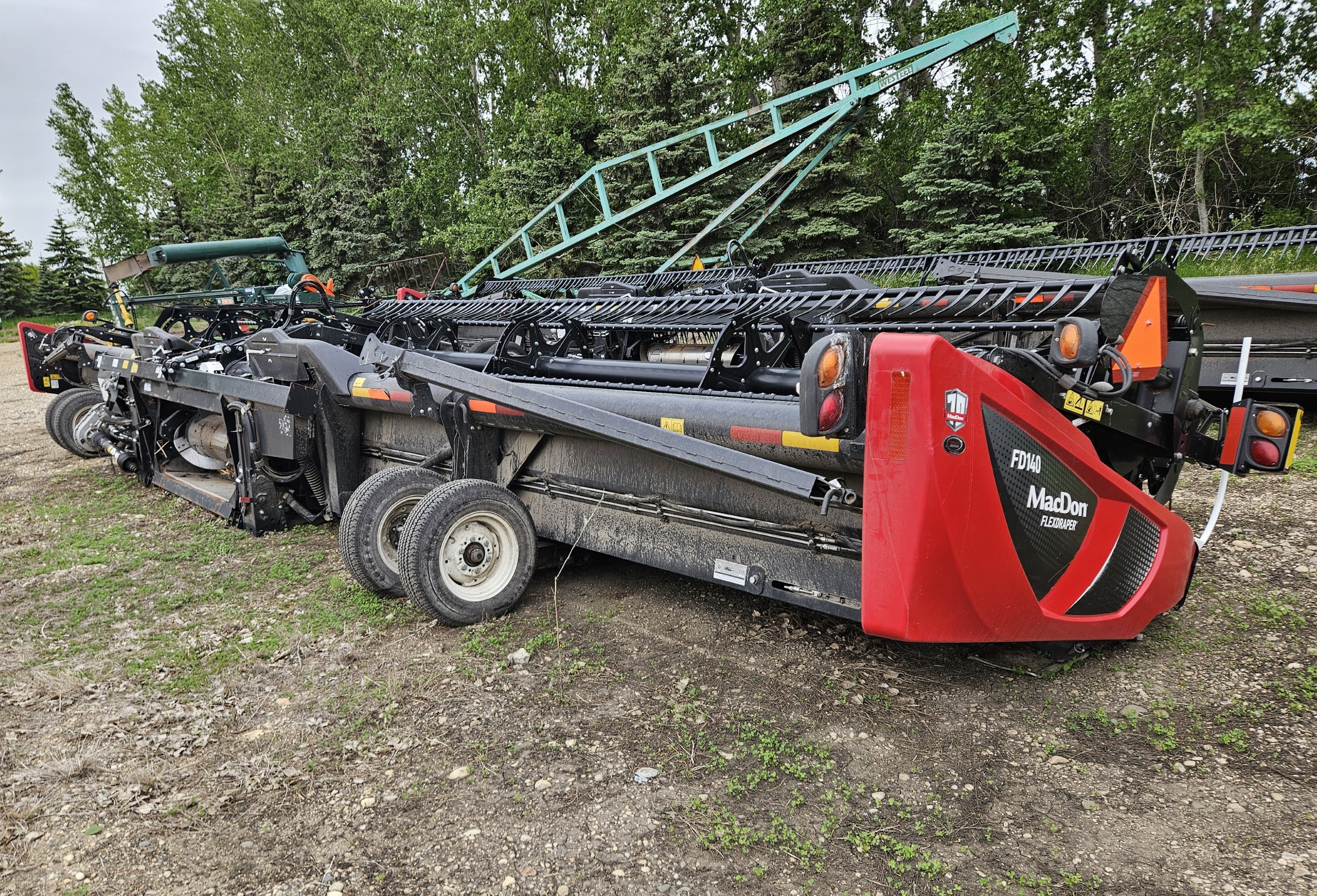 2019 MacDon FD140 Header Draper Flex