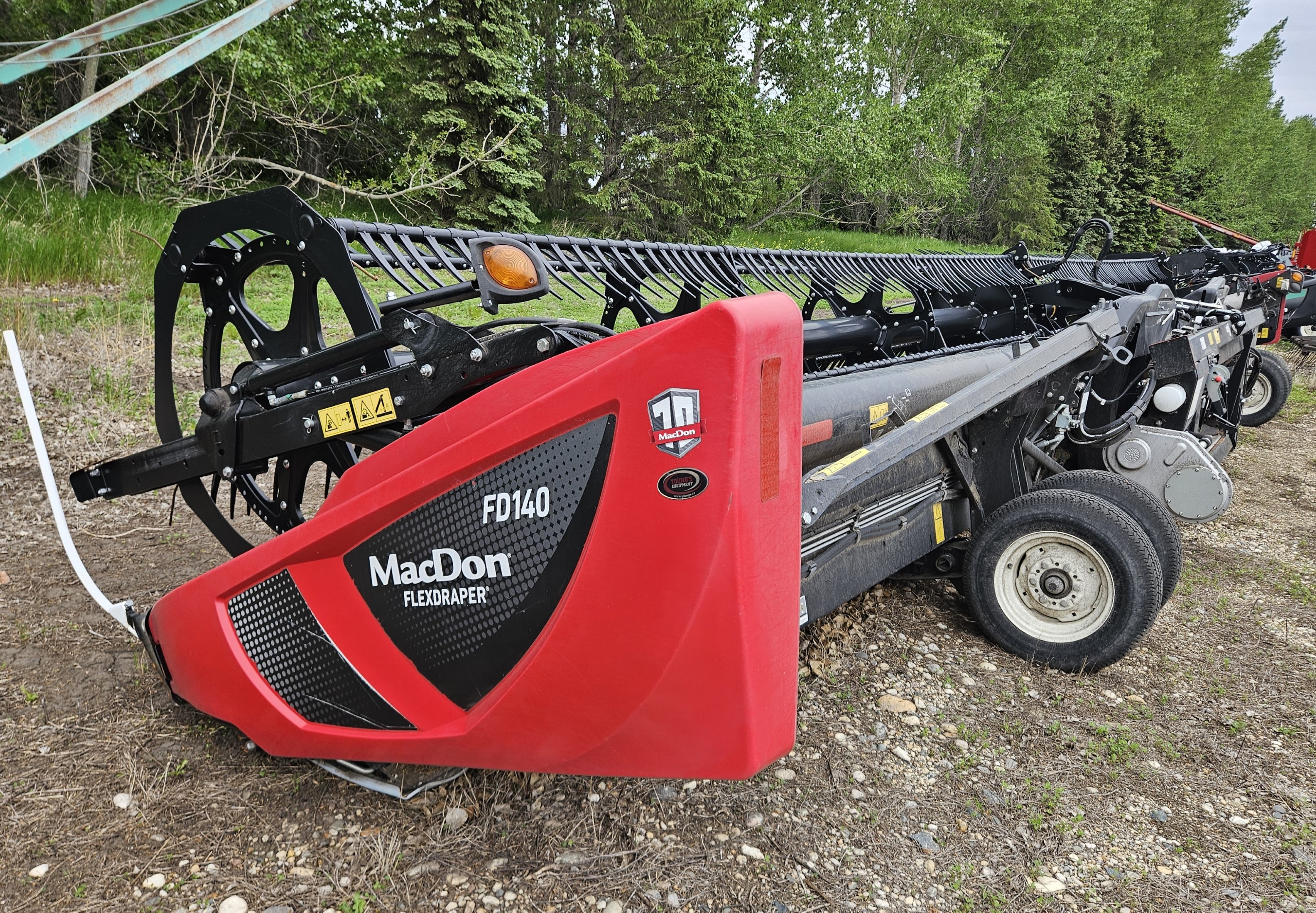 2019 MacDon FD140 Header Draper Flex