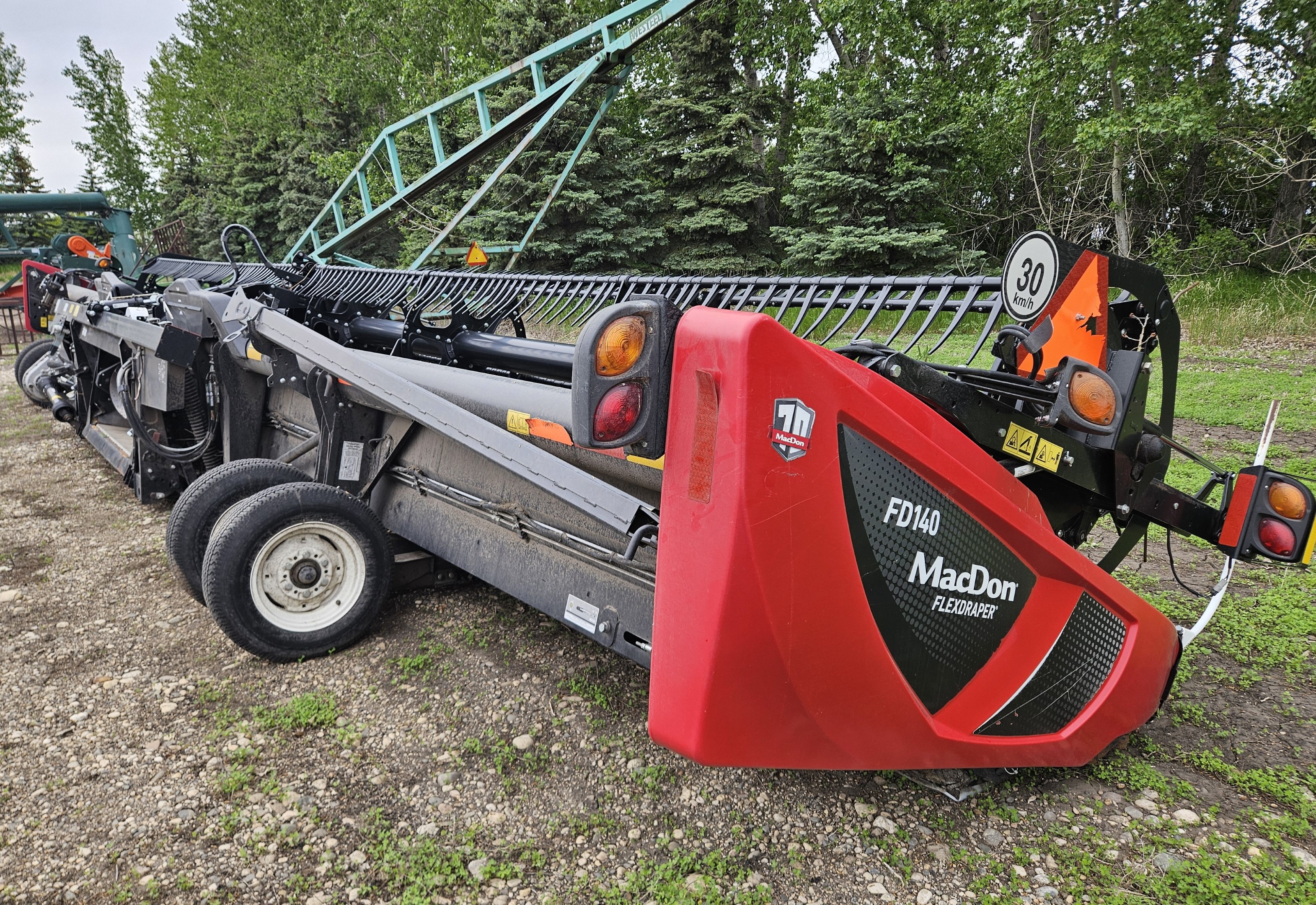 2019 MacDon FD140 Header Draper Flex