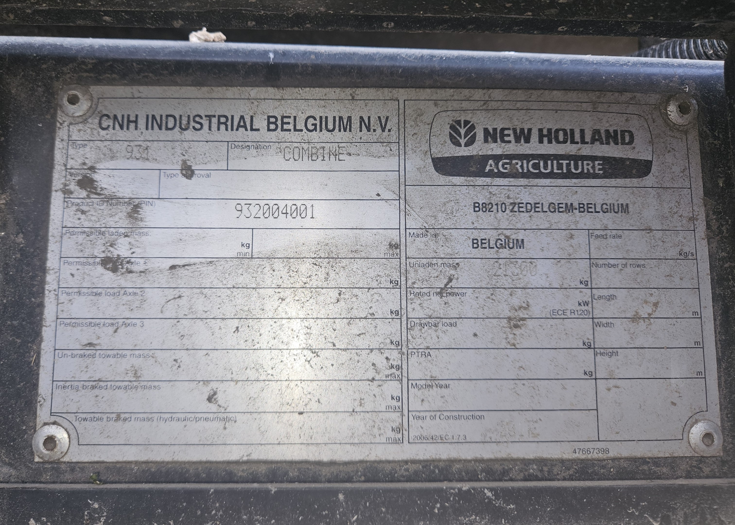 2018 New Holland CR9.90Z Combine