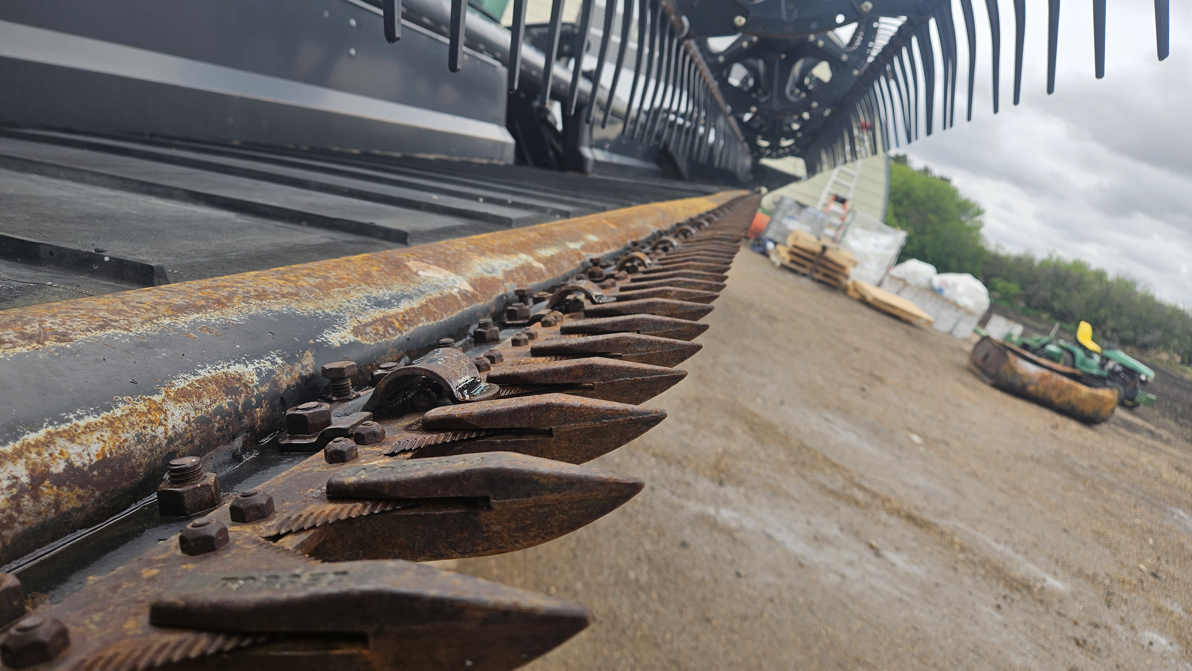 2010 MacDon M150 Windrower