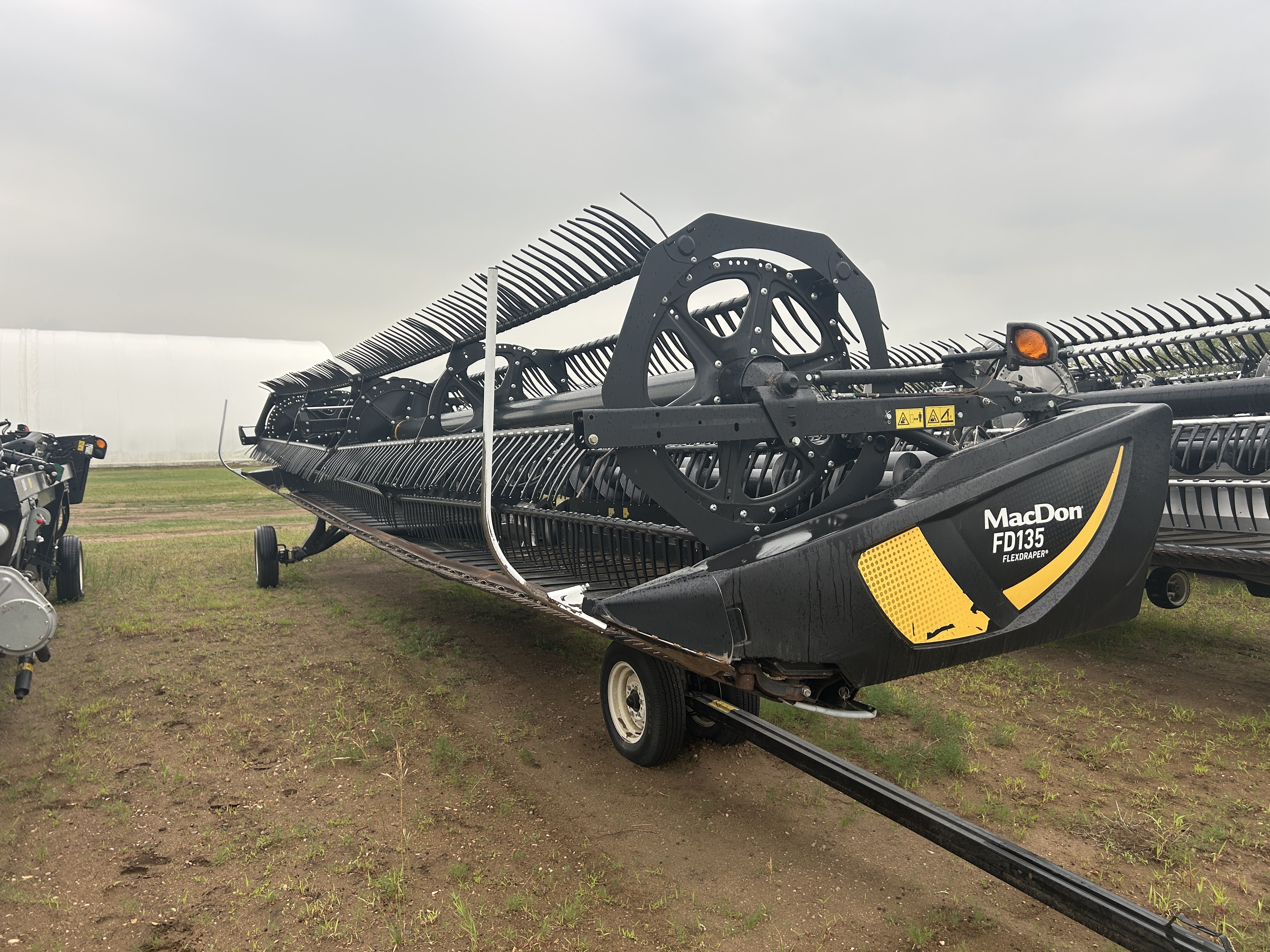 2018 MacDon FD135 Header Draper Flex