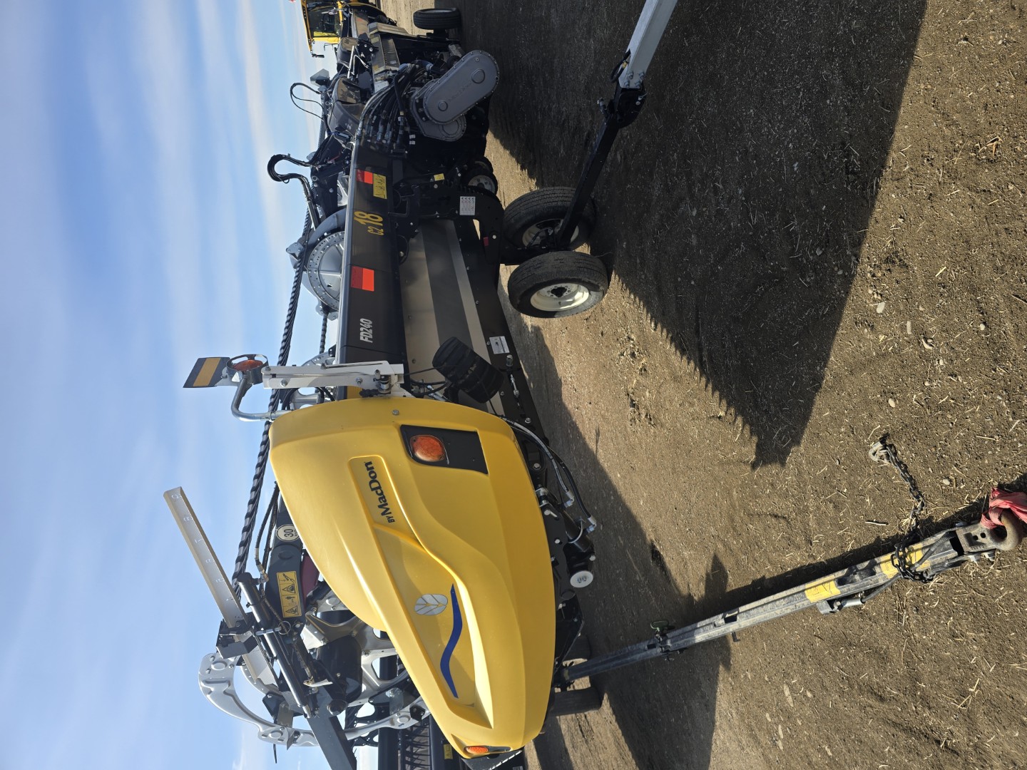 2024 MacDon FD240 Header Draper Flex