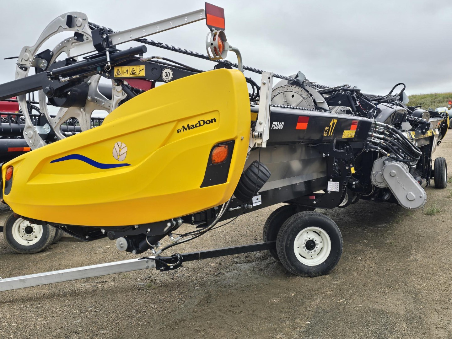 2024 MacDon FD240 Header Draper Flex