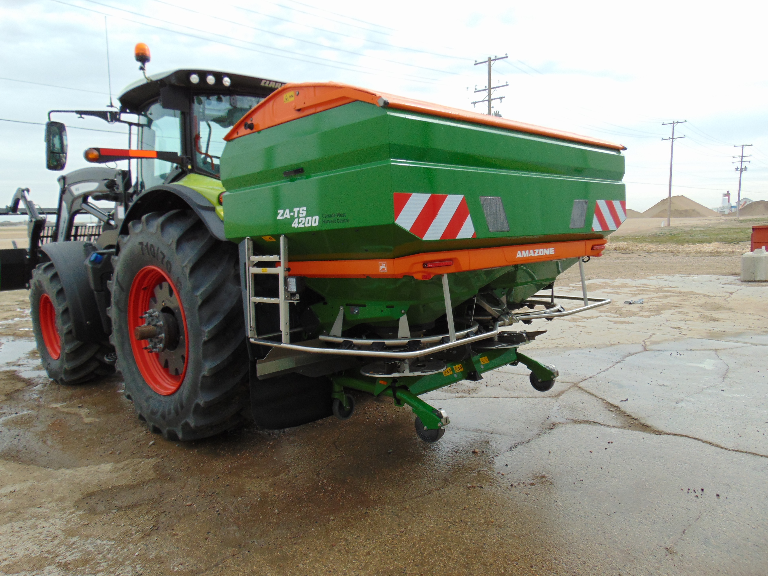 2021 Amazone ZA-TS 4200 Fertilizer Spreader