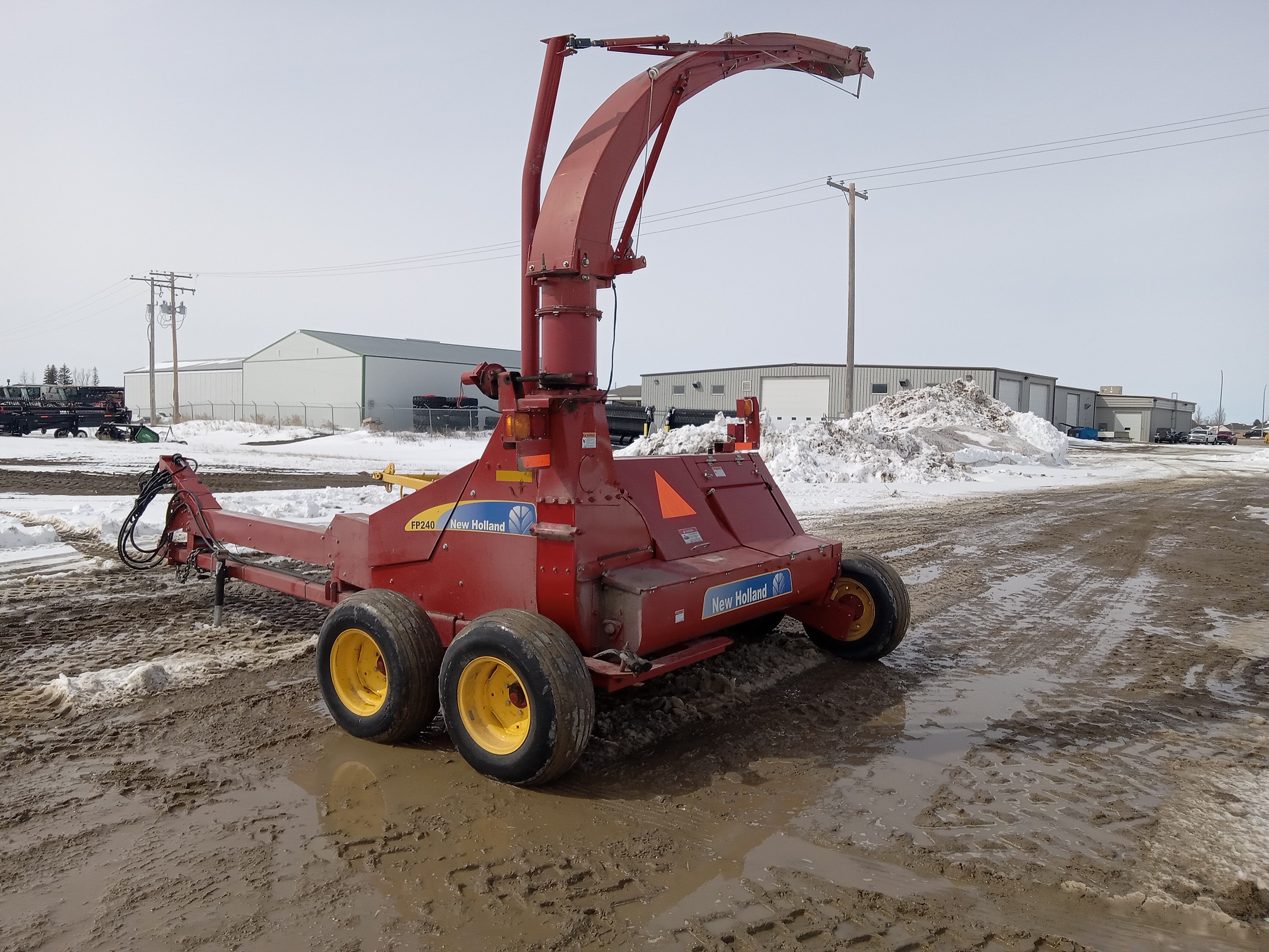 2014 New Holland FP240 Forage Harvester