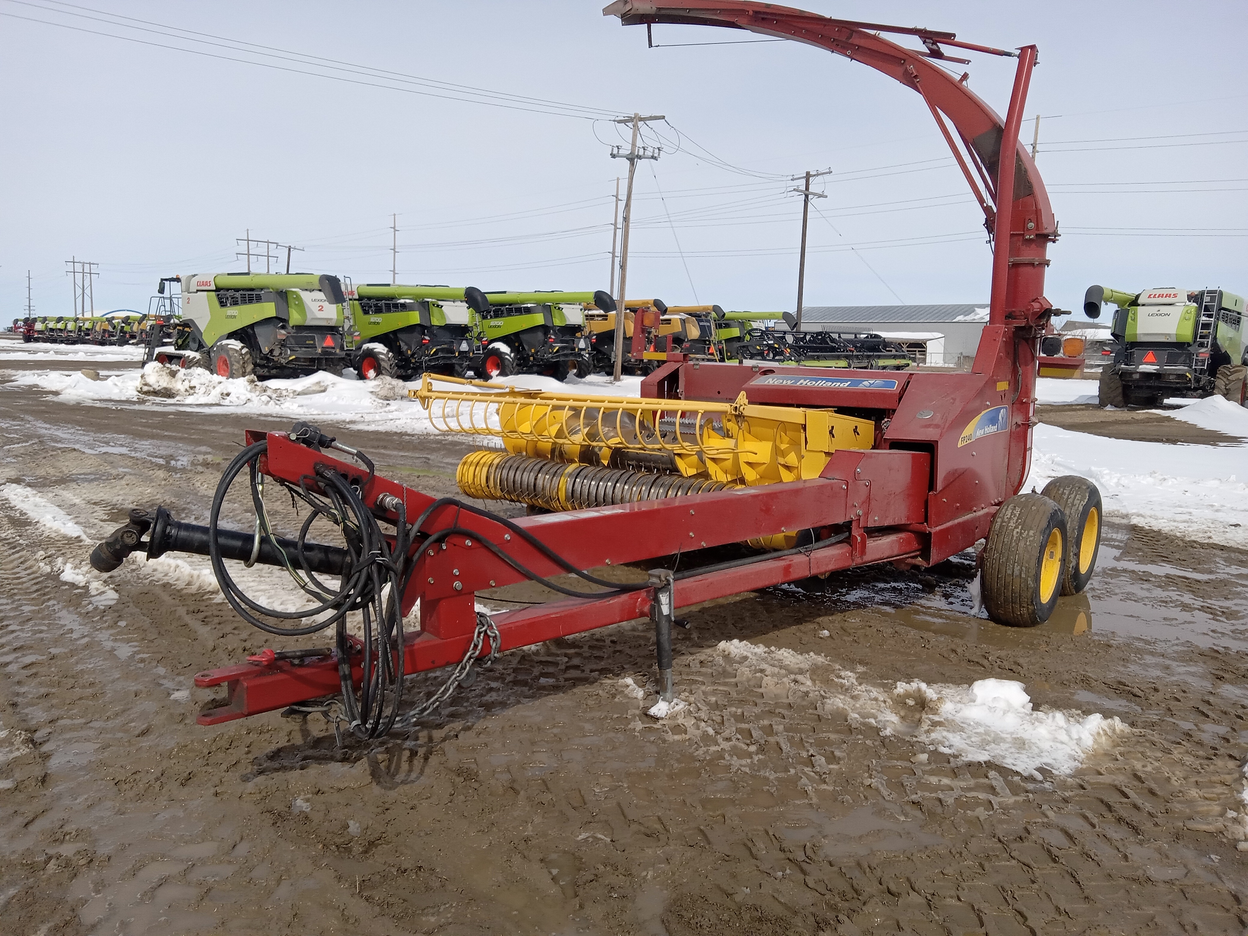 2014 New Holland FP240 Forage Harvester