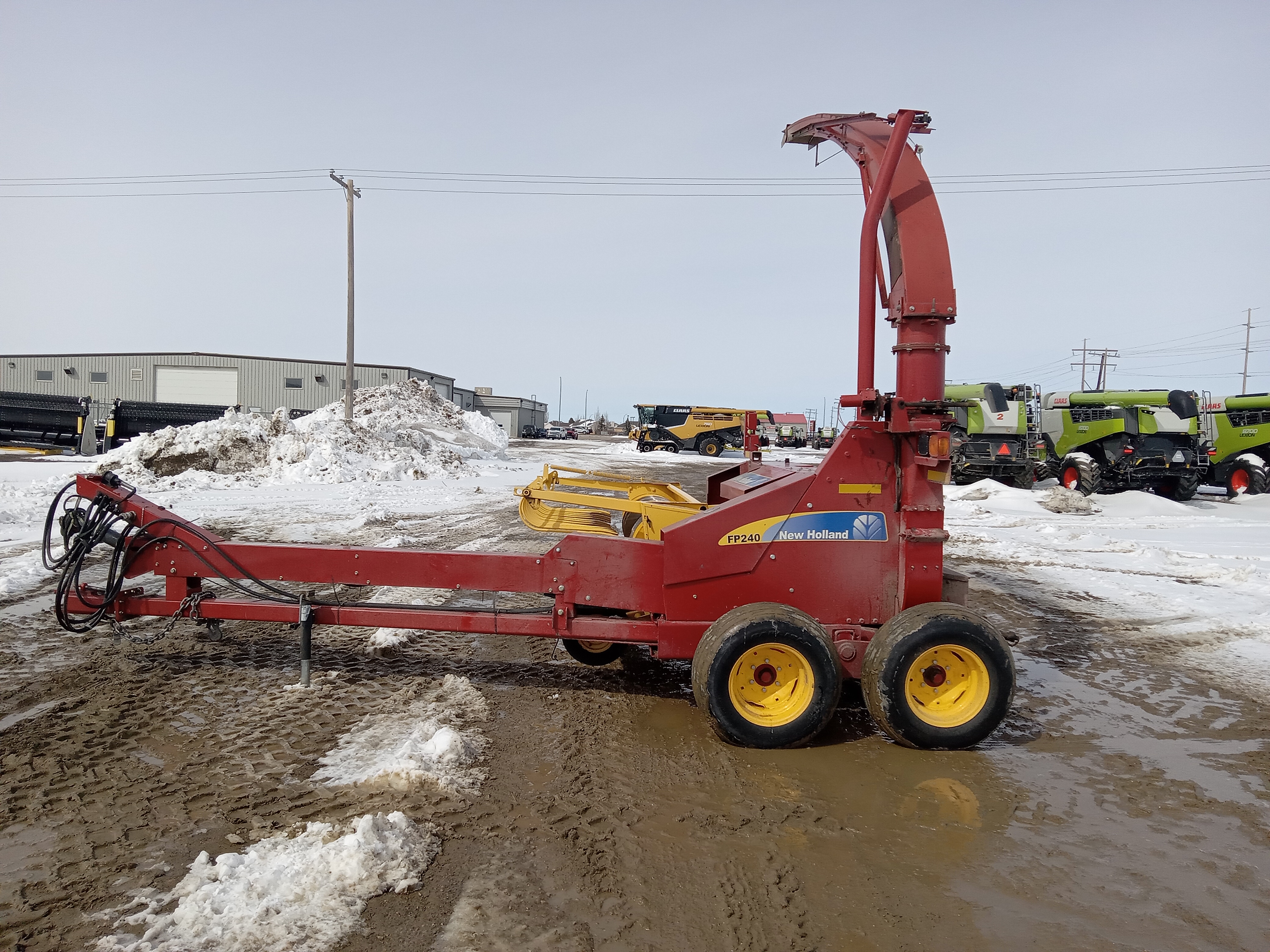 2014 New Holland FP240 Forage Harvester