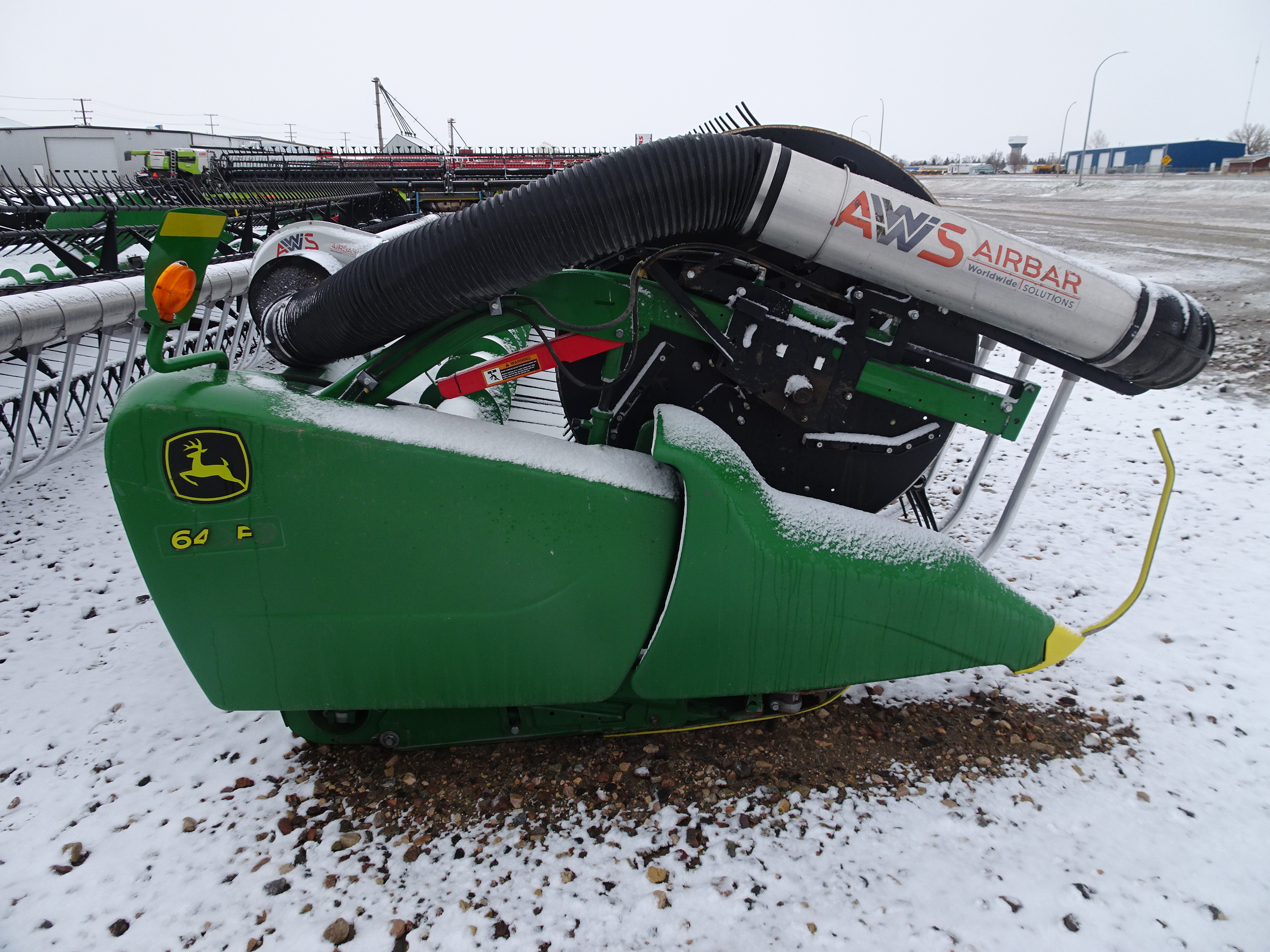 2017 John Deere 645FD Header Draper