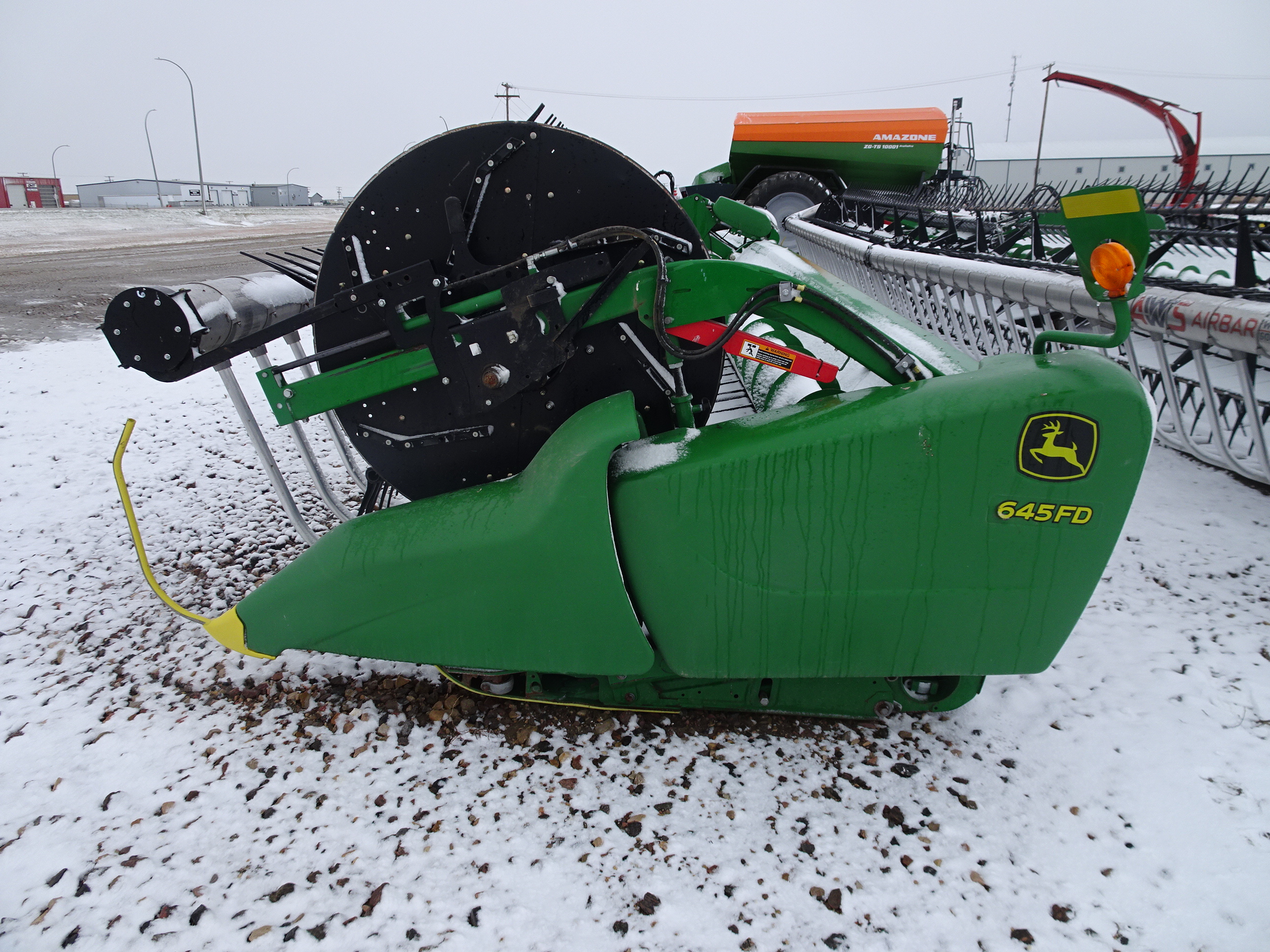 2017 John Deere 645FD Header Draper