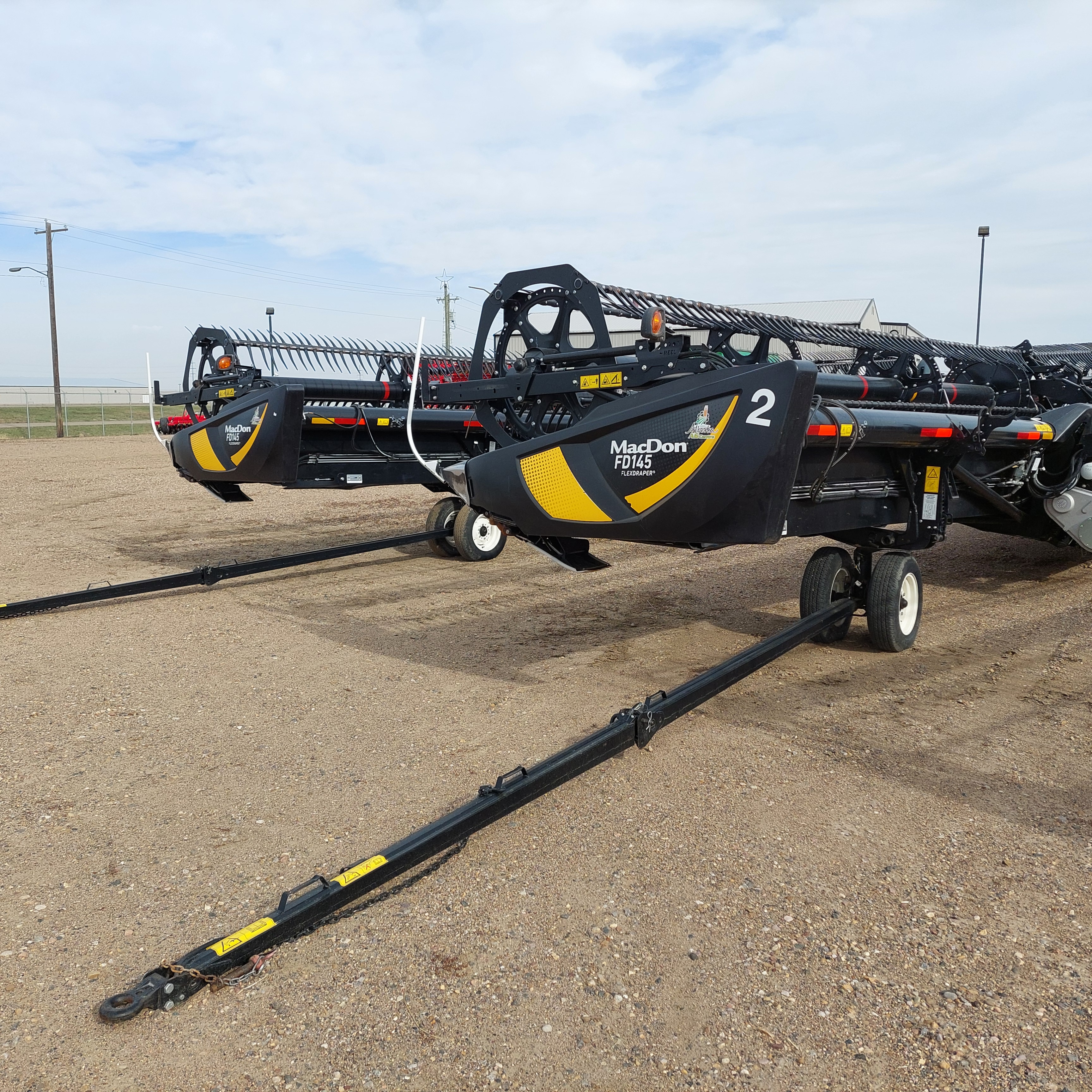 2018 MacDon FD145 Header Combine