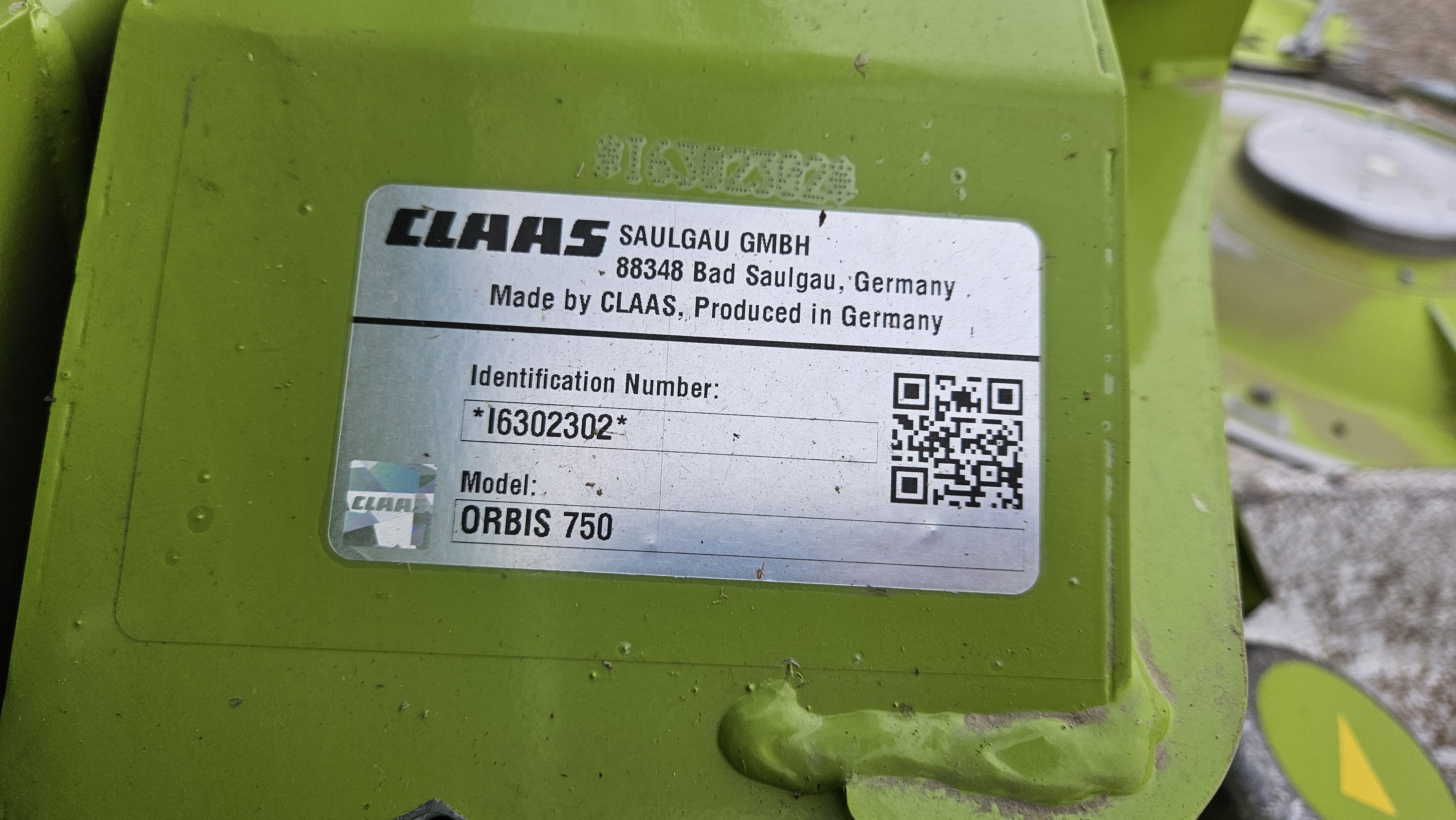 2022 CLAAS ORBIS 750 Header Forage