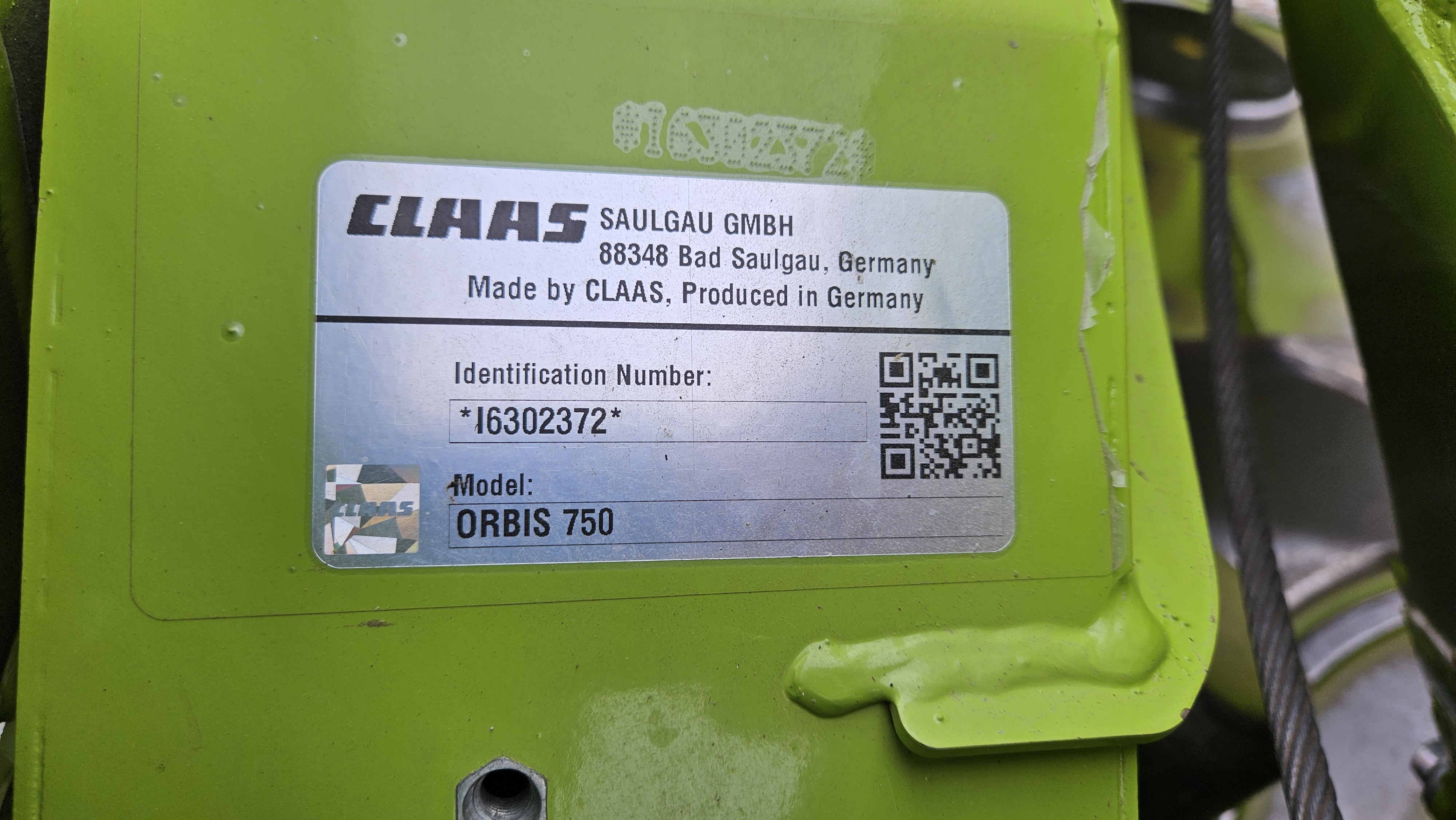 2022 CLAAS ORBIS 750 Header Forage