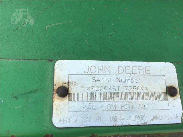 2003 John Deere 946 Mower Conditioner