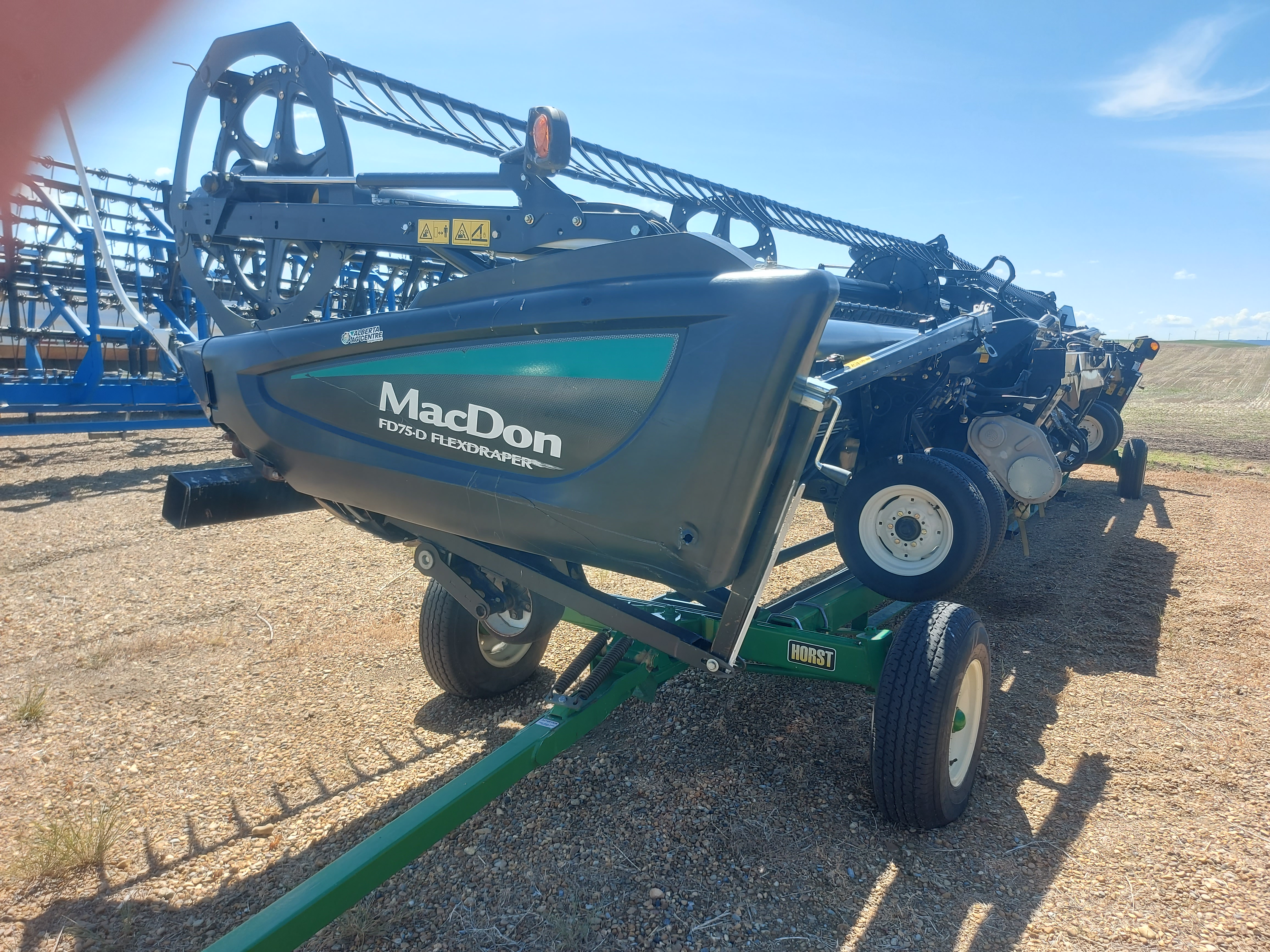 2017 MacDon FD75-40 Header Combine