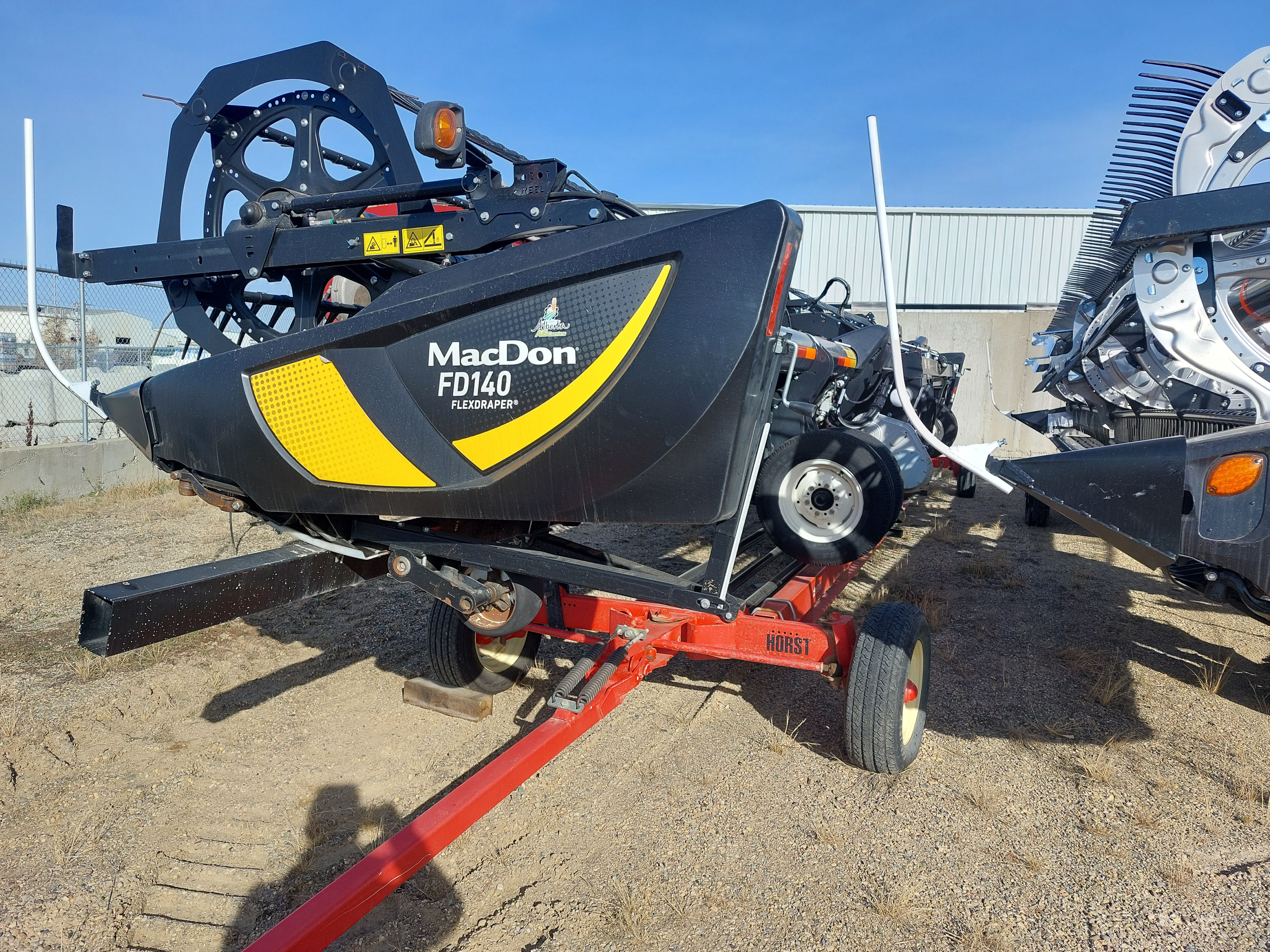 2018 MacDon FD140 Header Combine