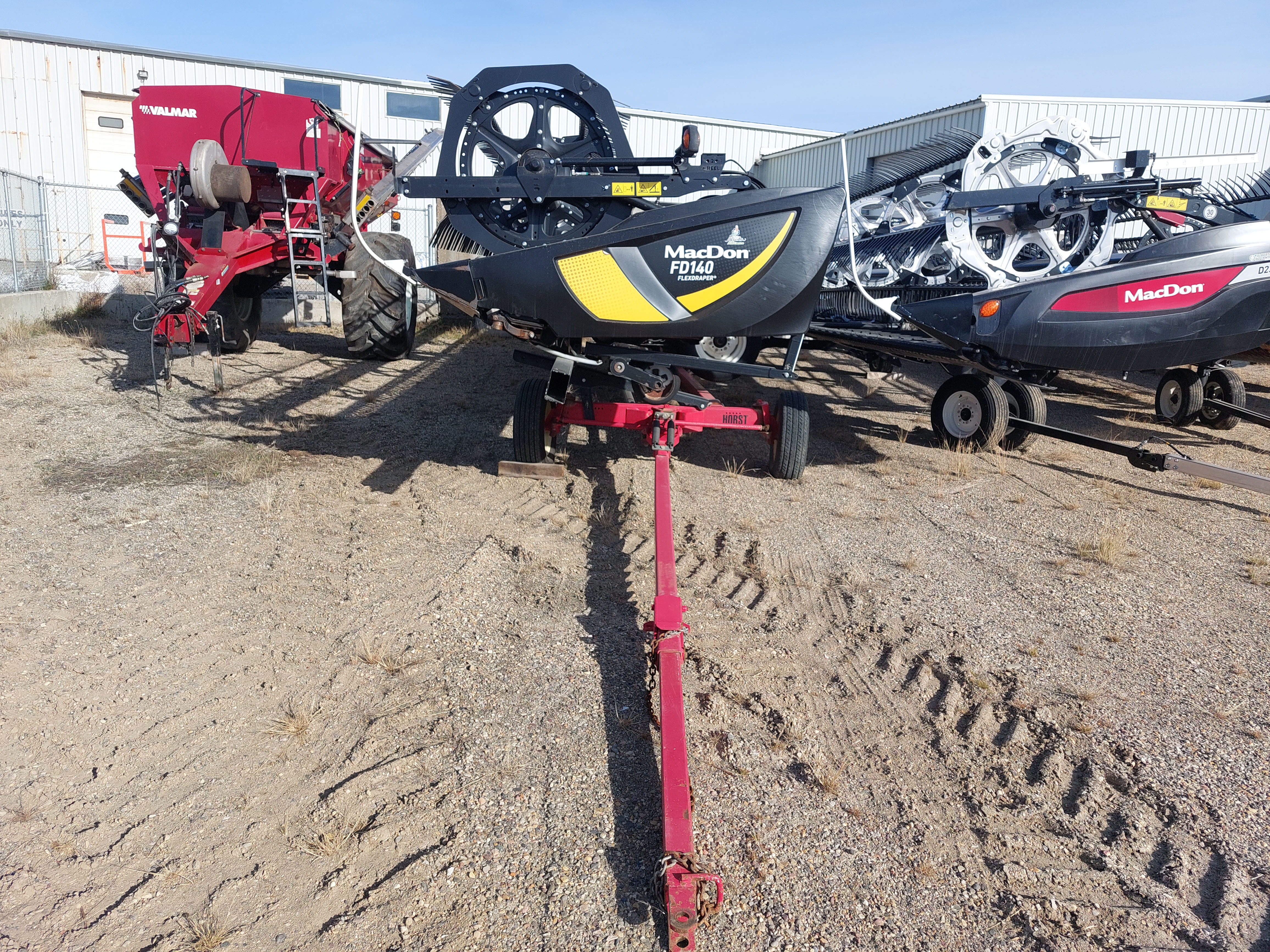 2018 MacDon FD140 Header Combine