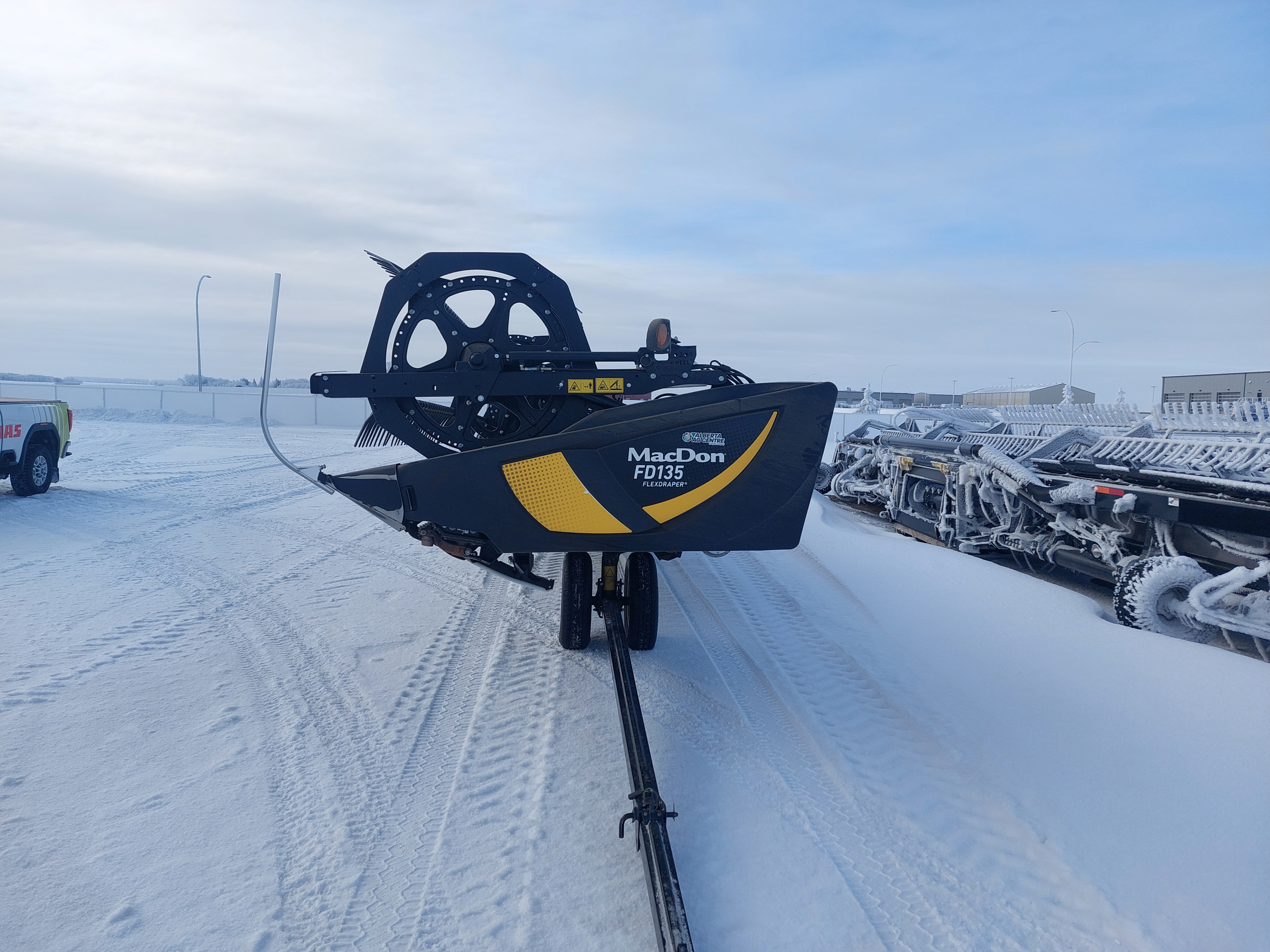 2018 MacDon FD135 Header Combine