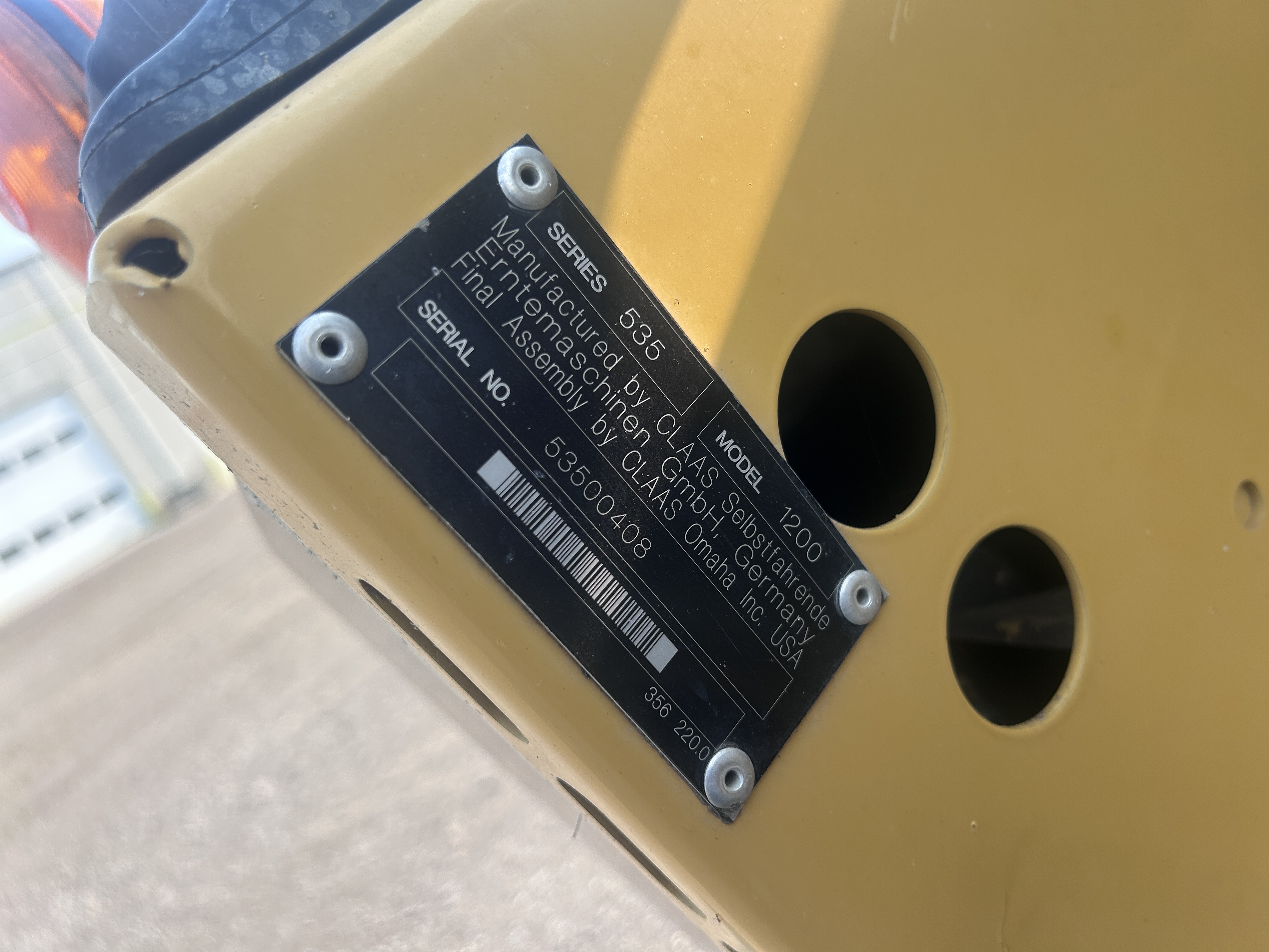2013 CLAAS Maxflex 1200 Header Combine