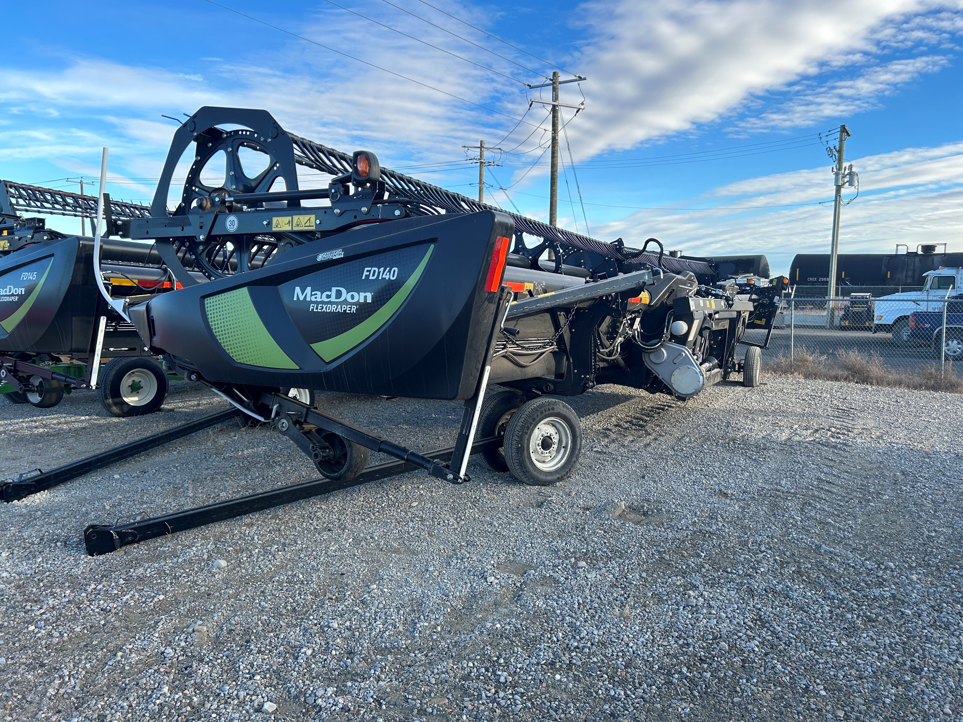 2021 MacDon FD140 Header Combine