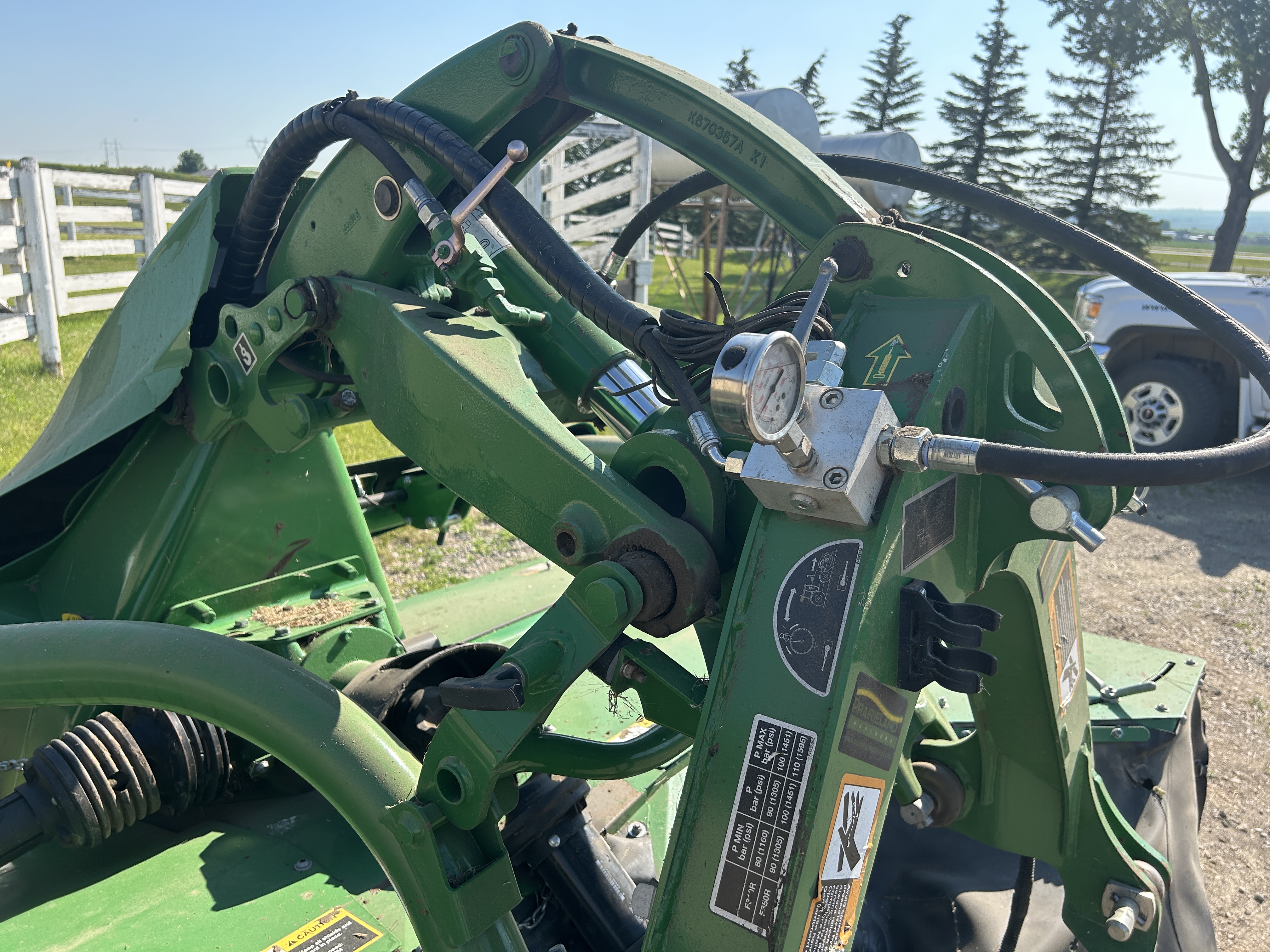 2021 John Deere F350R Mower Conditioner