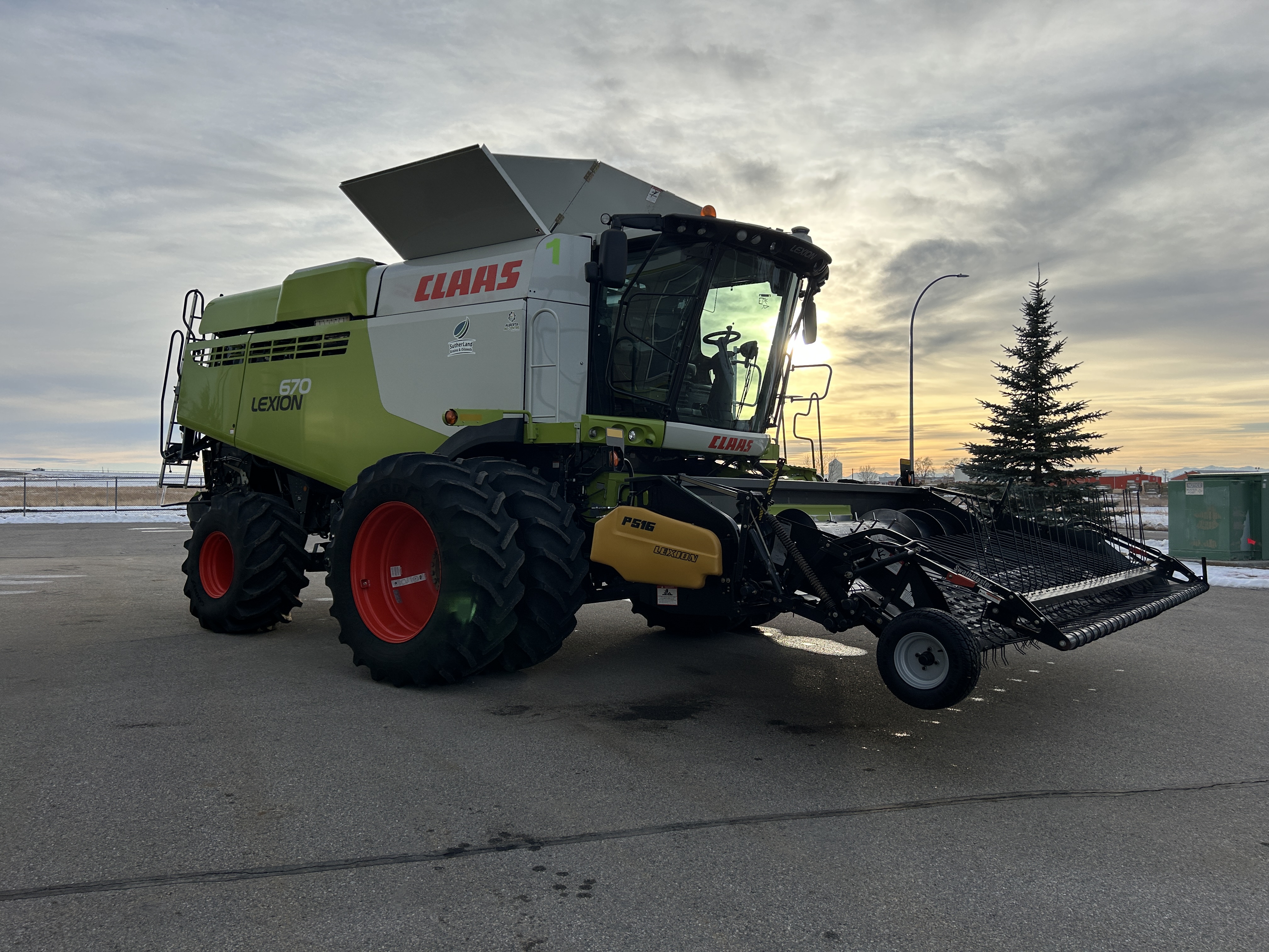 2020 CLAAS 670 Combine