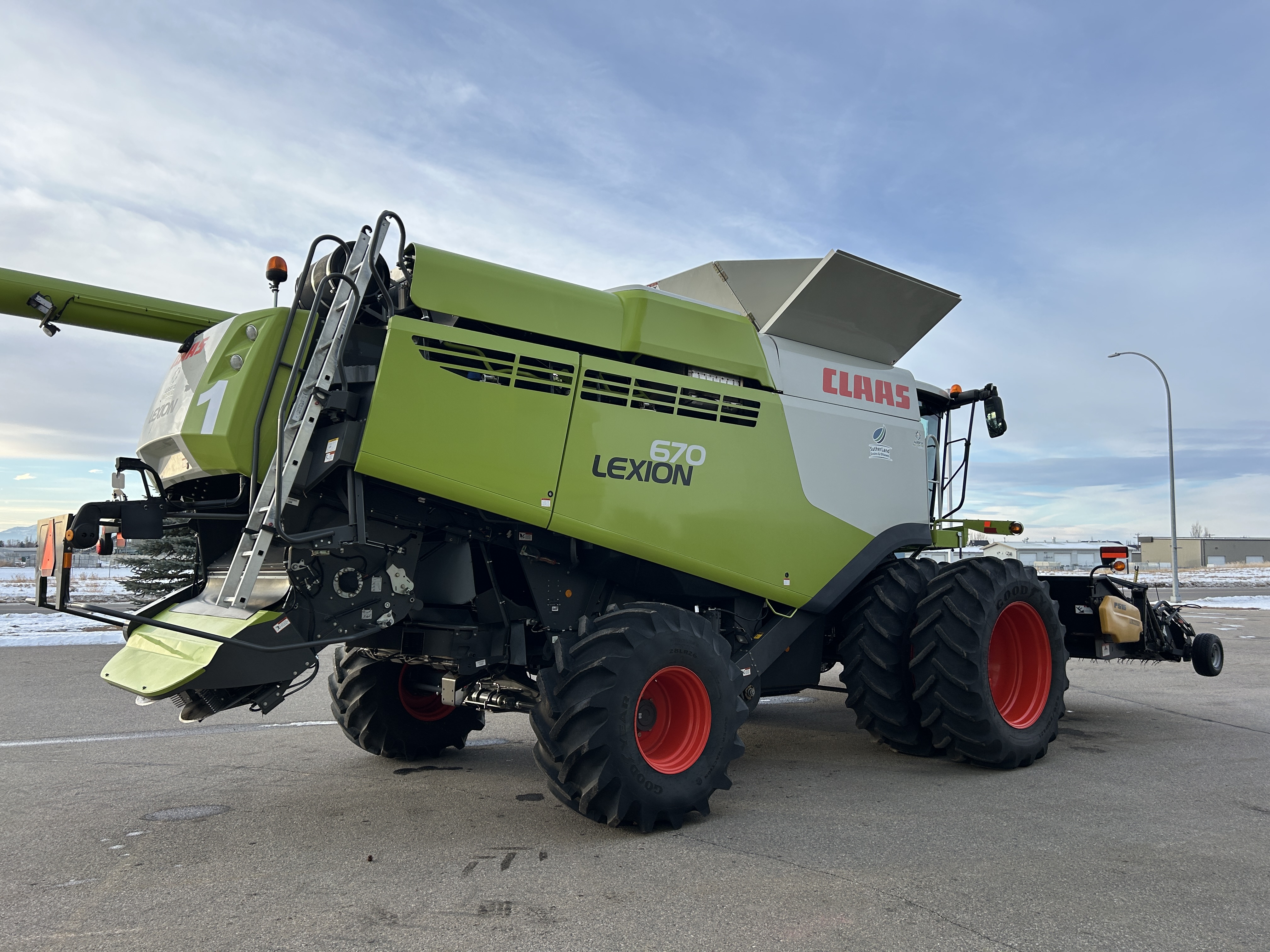 2020 CLAAS 670 Combine